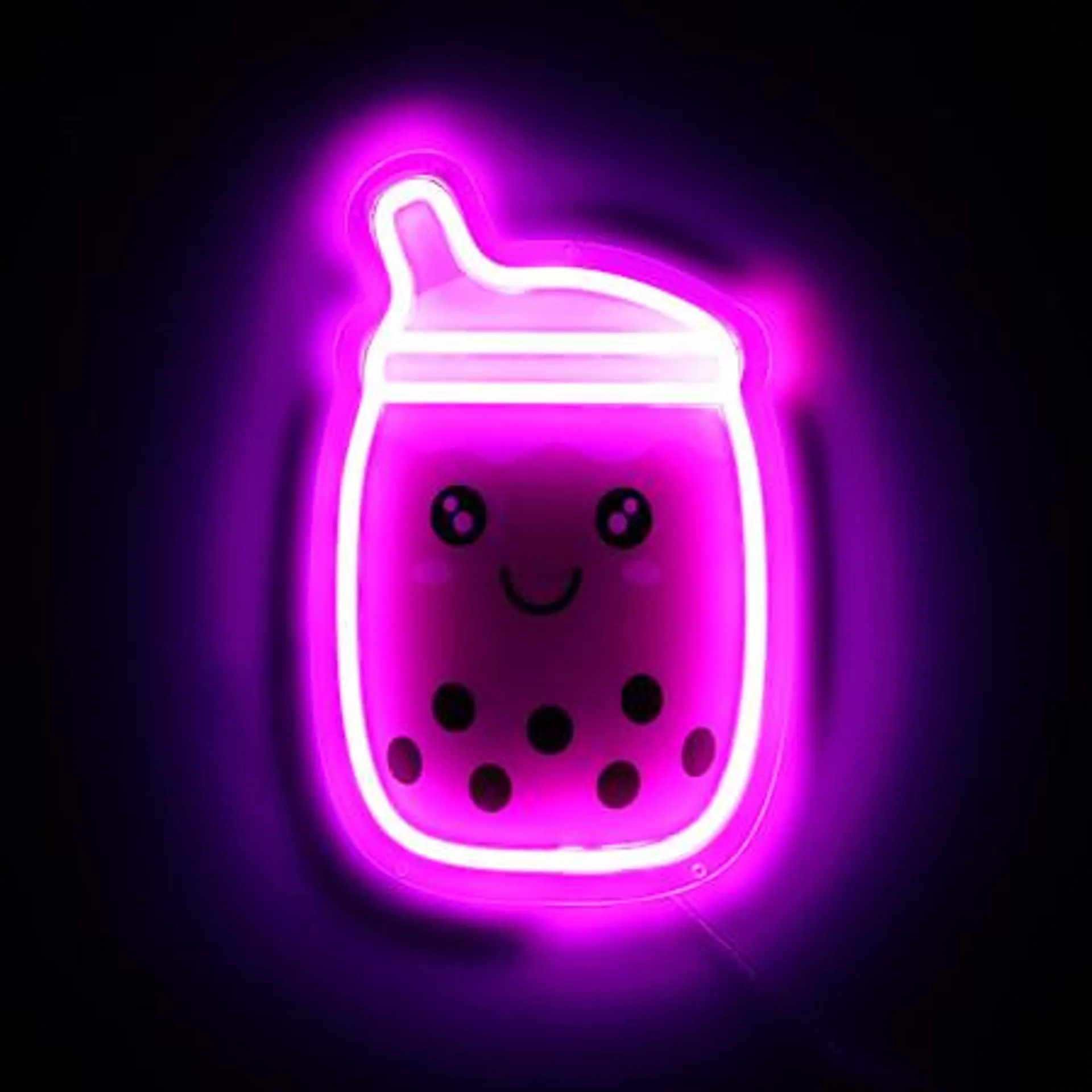 Boba Tea LED Wall Light