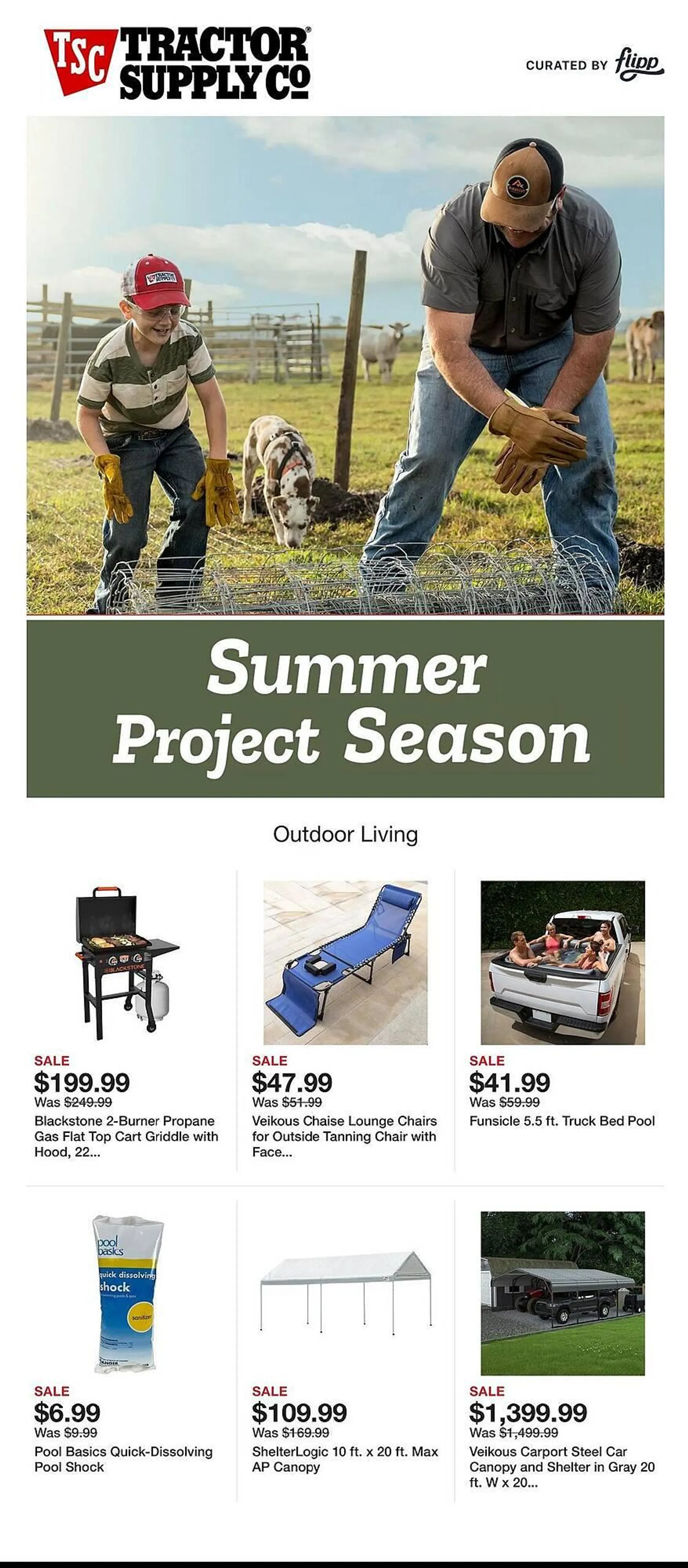 Weekly ad Tractor Supply Company Weekly Ad from July 22 to July 28 2025 - Page 1