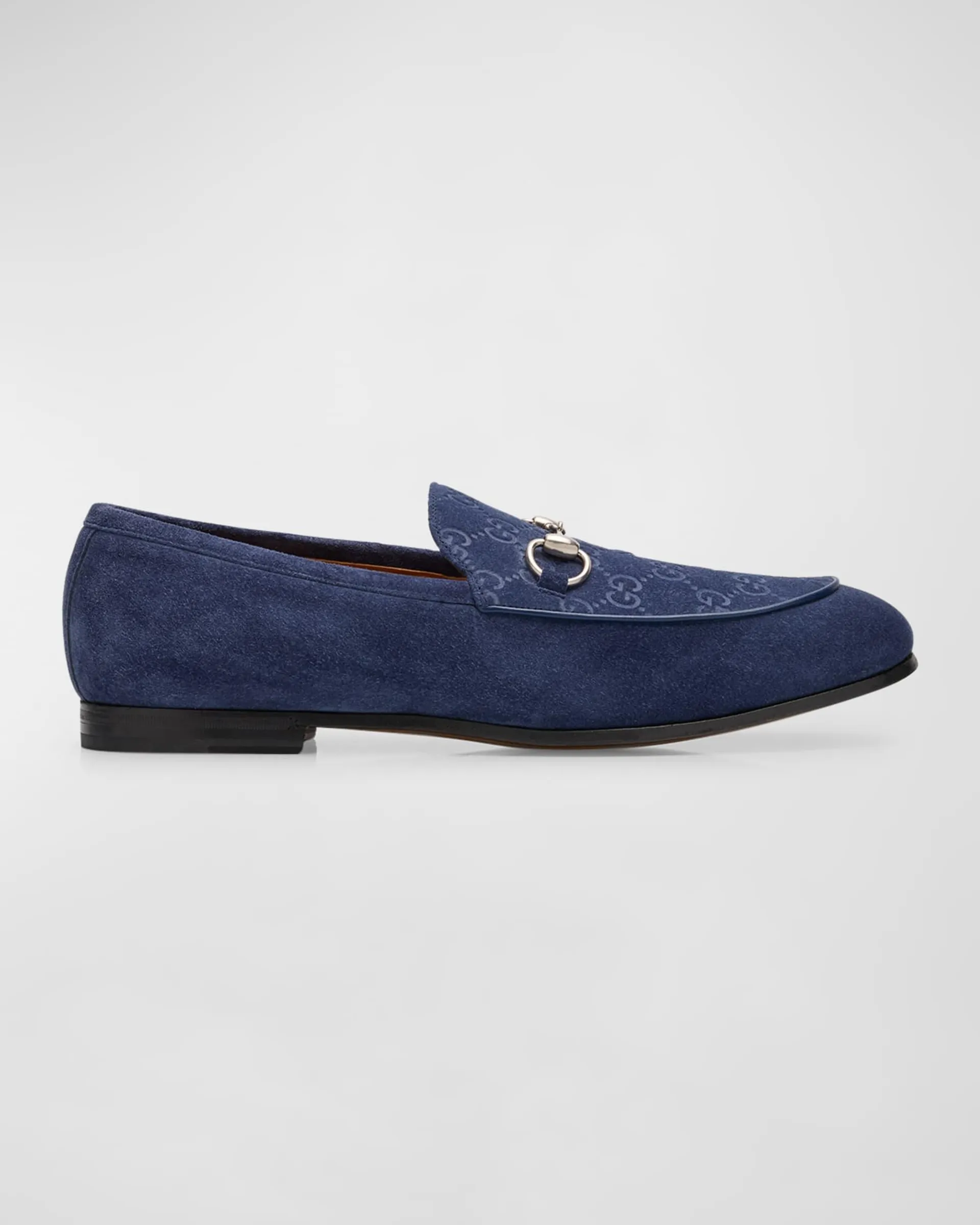 Men's Jordy Guccissima Suede Loafers