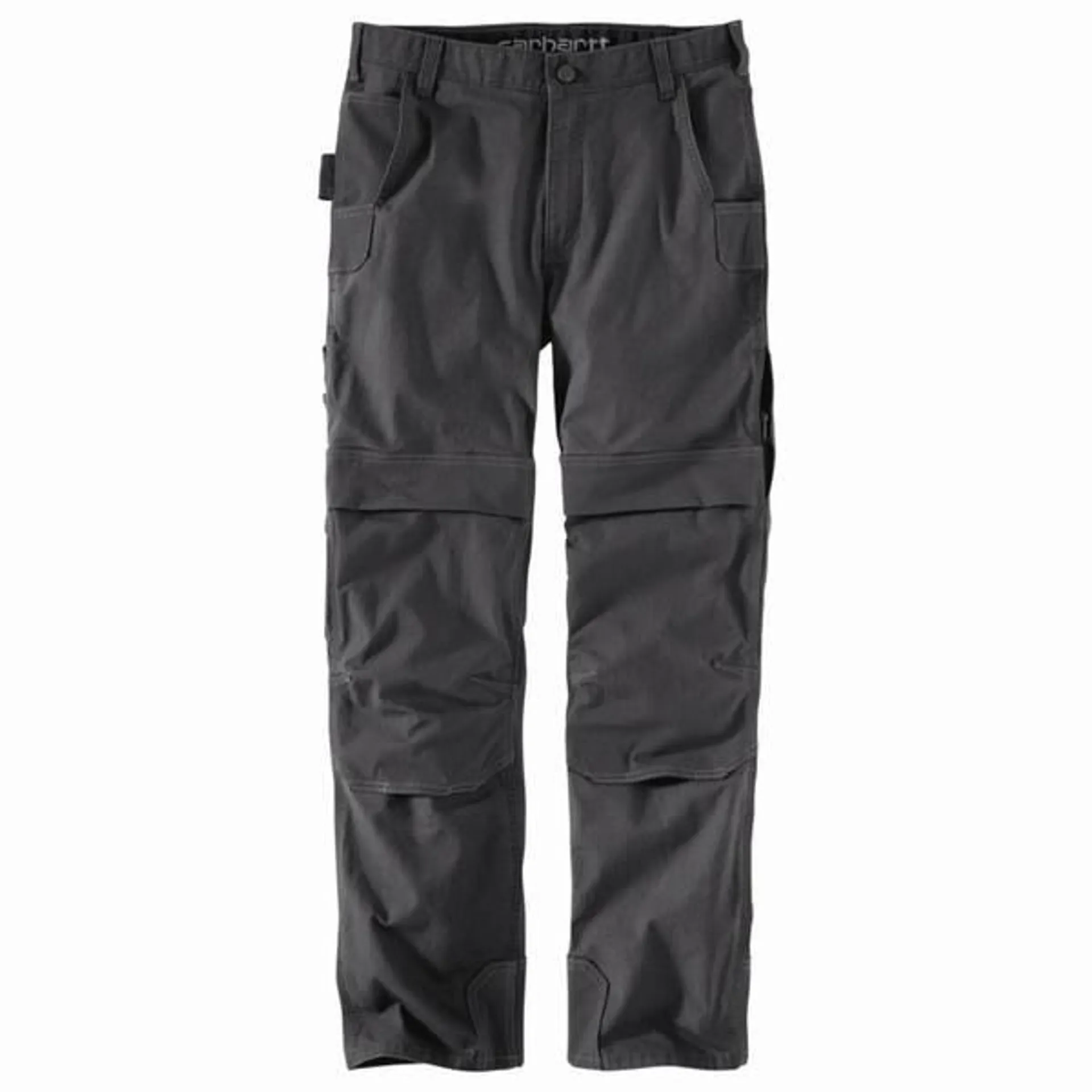 Men's Steel Rugged Flex Relaxed Fit Double-Front Utility Work Pants