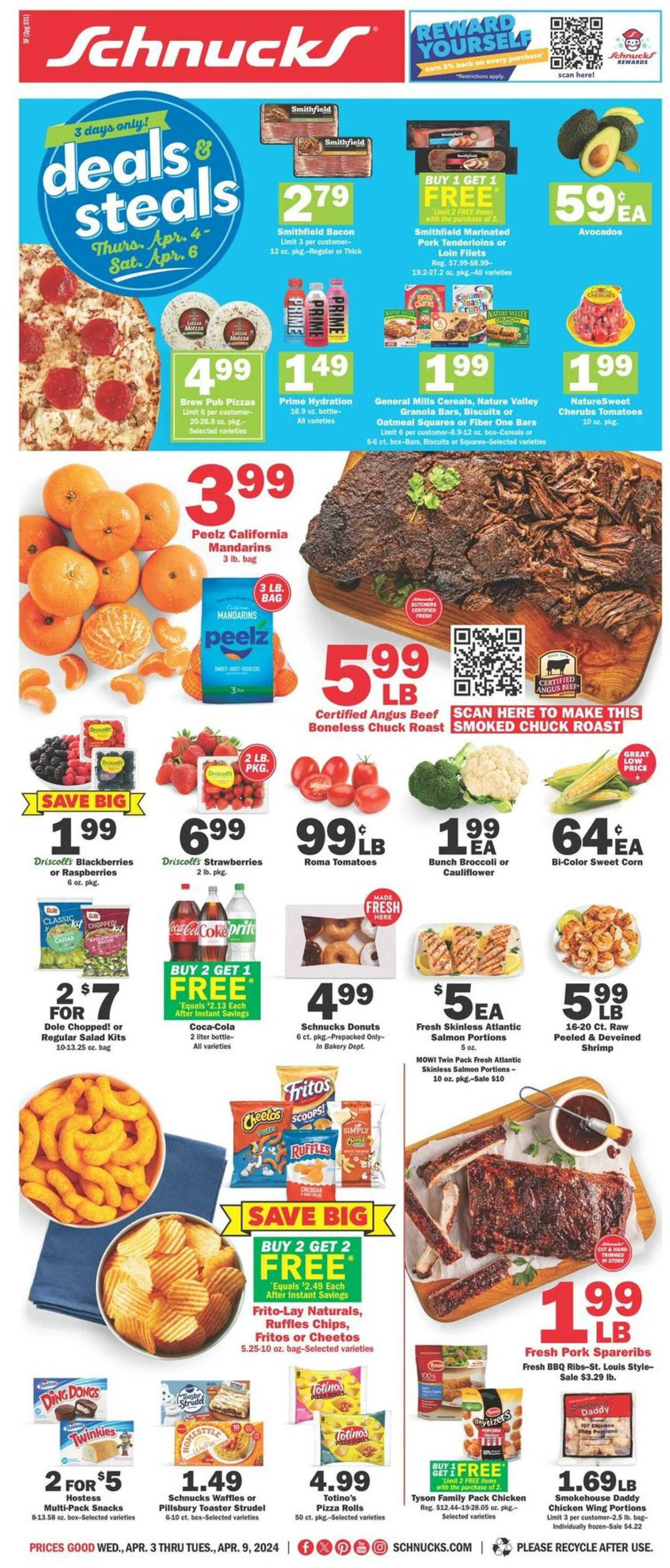 Weekly ad Schnucks Current weekly ad from April 3 to April 9 2024 - Page 