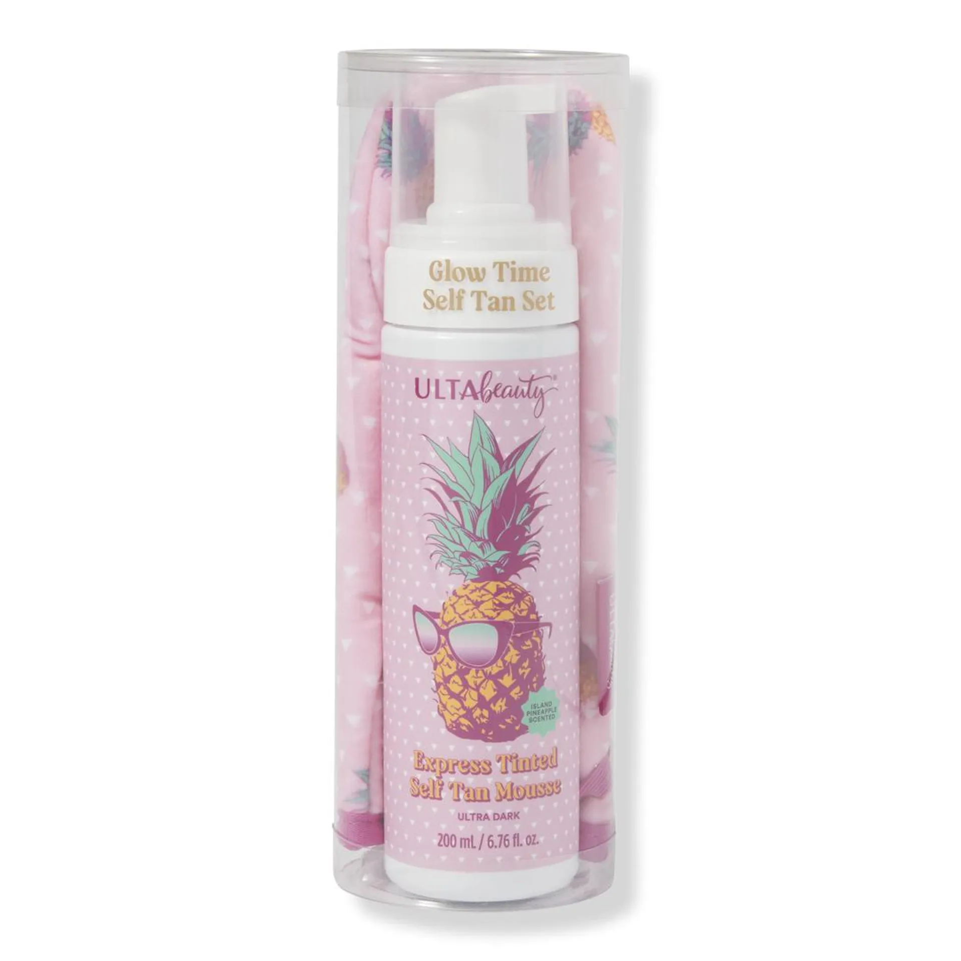 Island Pineapple Glow Time Mousse & Mitt Duo