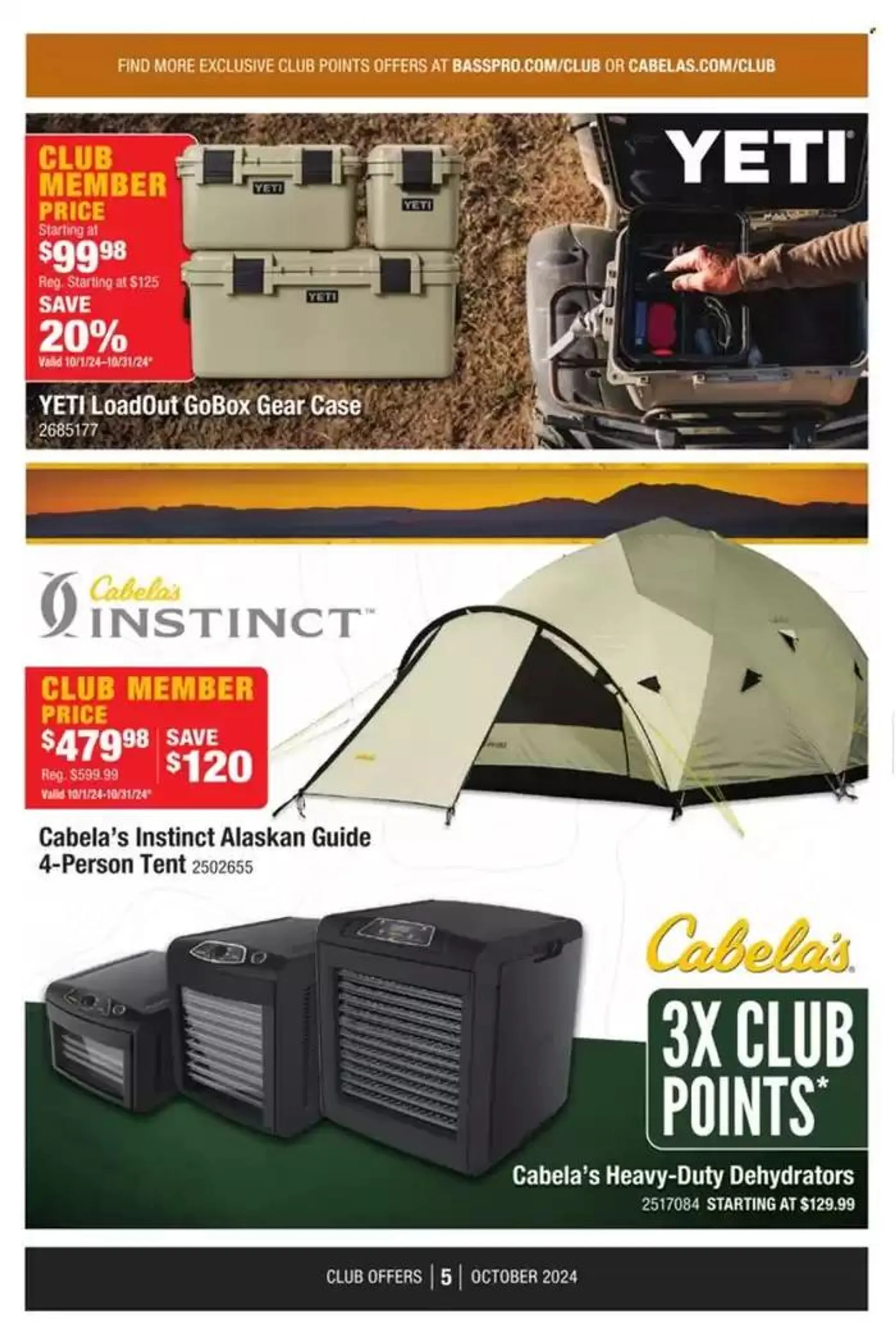 Weekly ad Cabela's Weekly ad from October 1 to October 31 2024 - Page 5