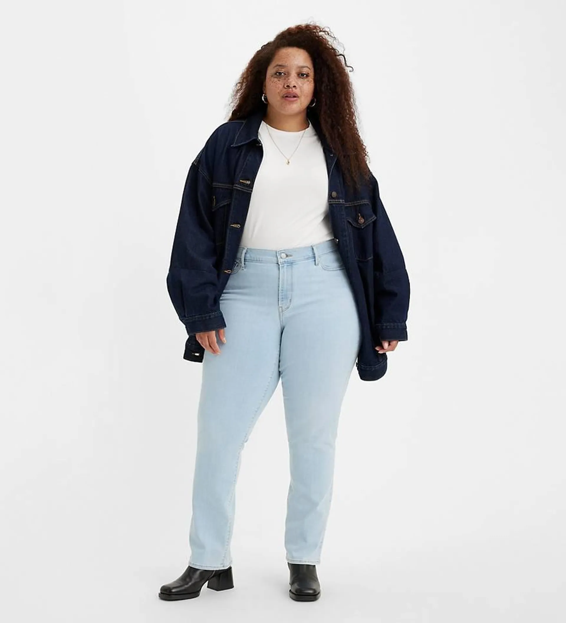 Classic Straight Women's Jeans (plus Size)