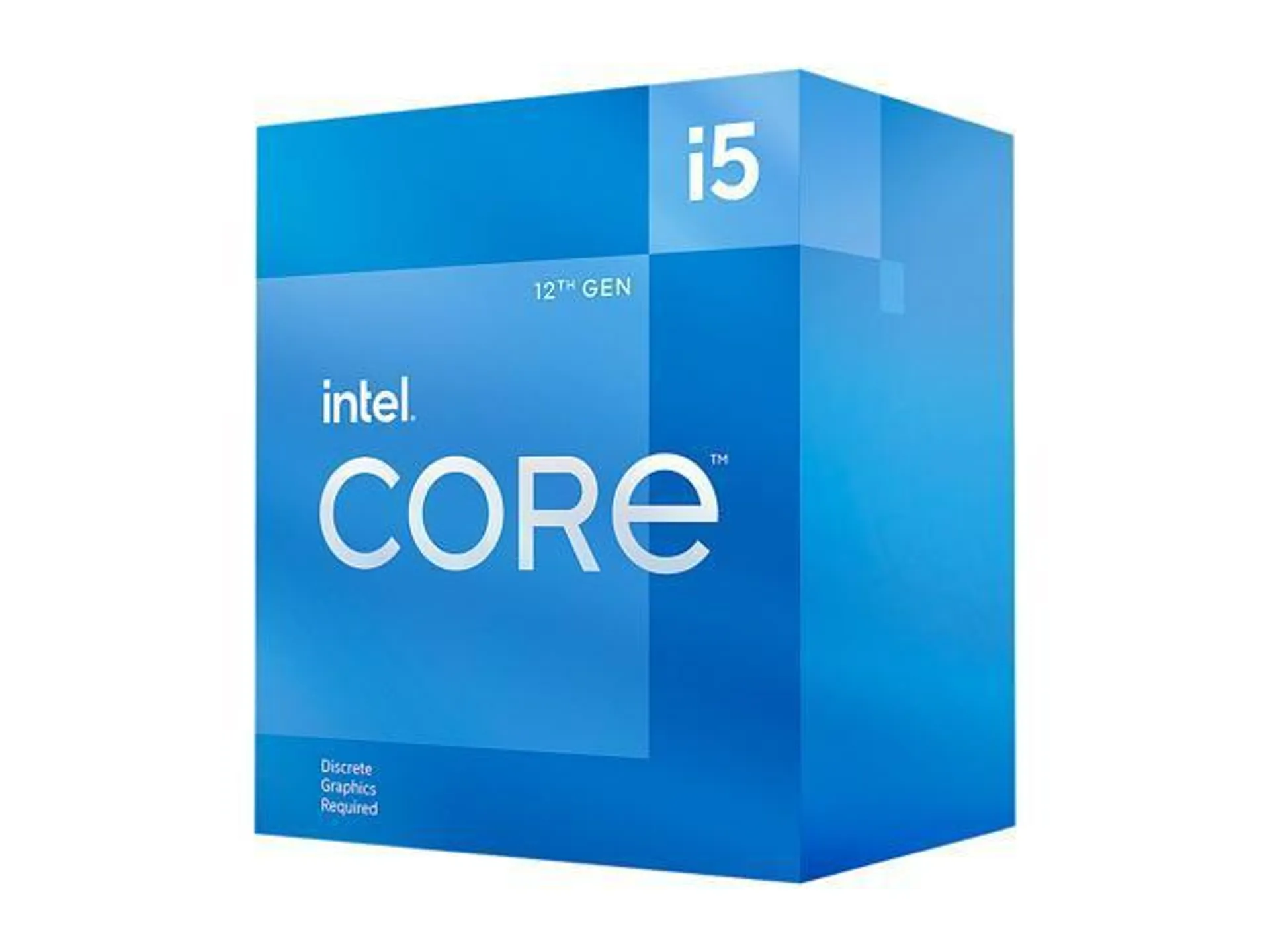 Intel Core i5-12400F - Core i5 12th Gen Alder Lake 6-Core 2.5 GHz LGA 1700 65W Desktop Processor - BX8071512400F