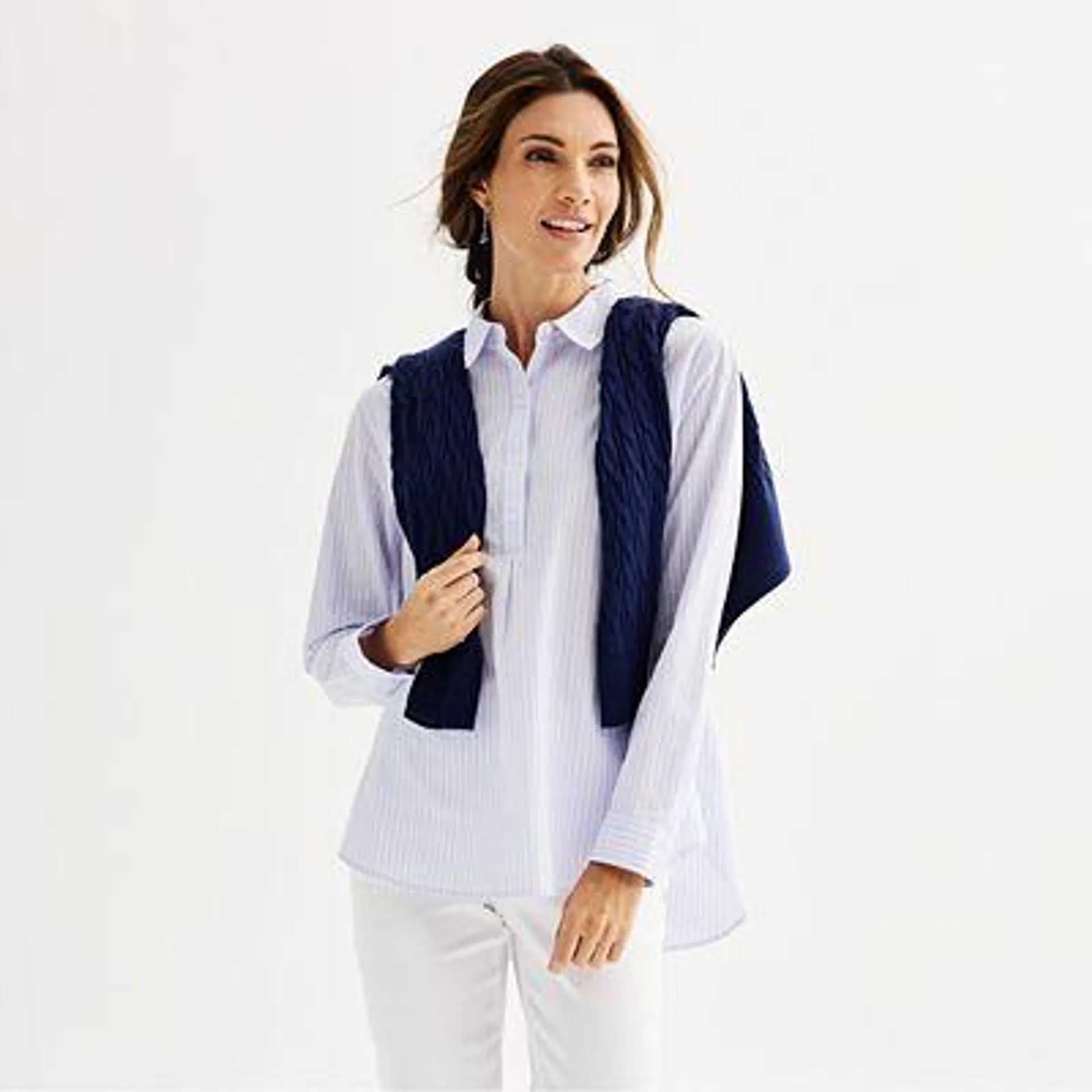 Women's Croft & Barrow® The Extra Soft Classic Jackie Cardigan