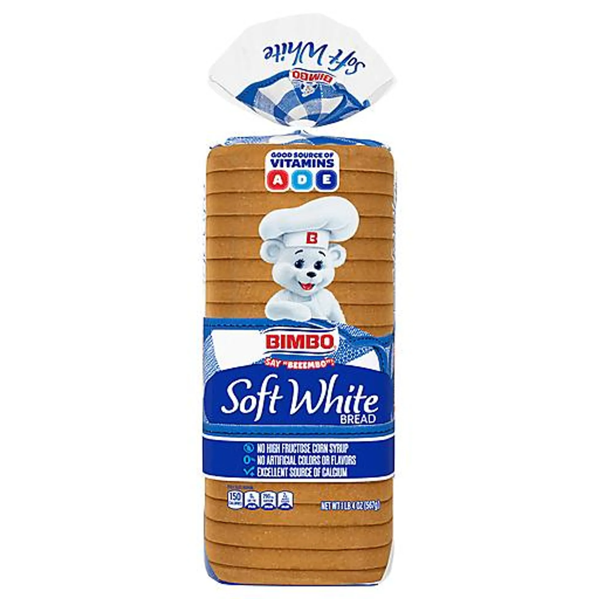 Bimbo Bread, Soft White 20 oz