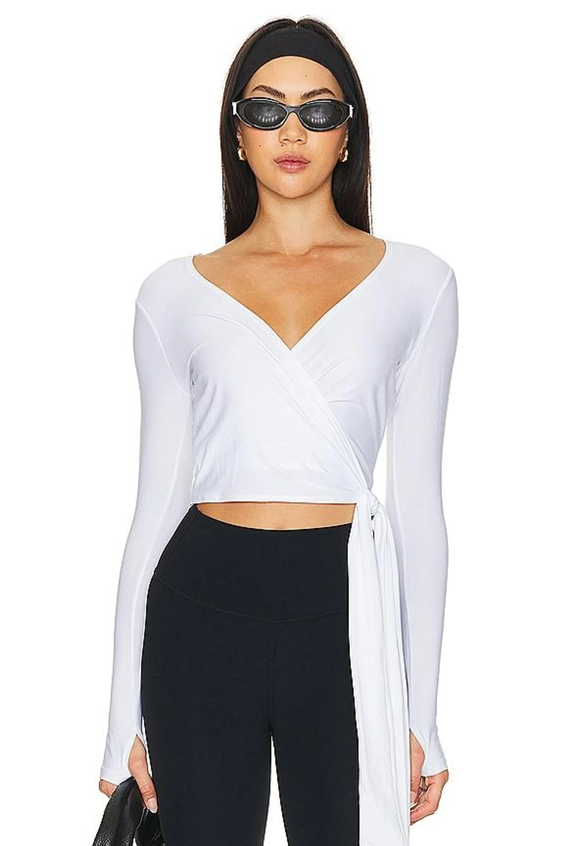 Featherweight Waist No Time Wrap Top