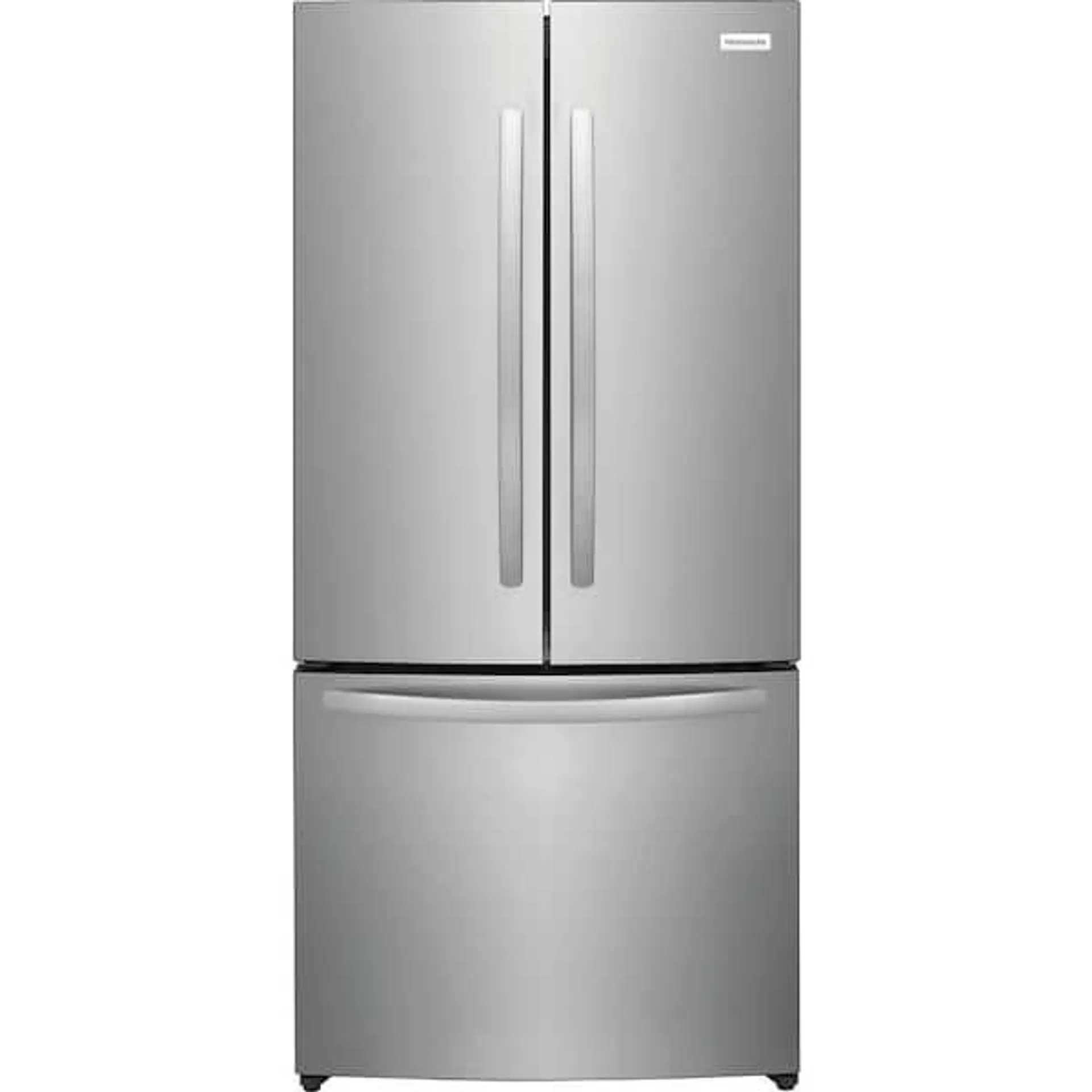 17.6 cu. ft. French Door Refrigerator in Brushed Steel, Counter-Depth