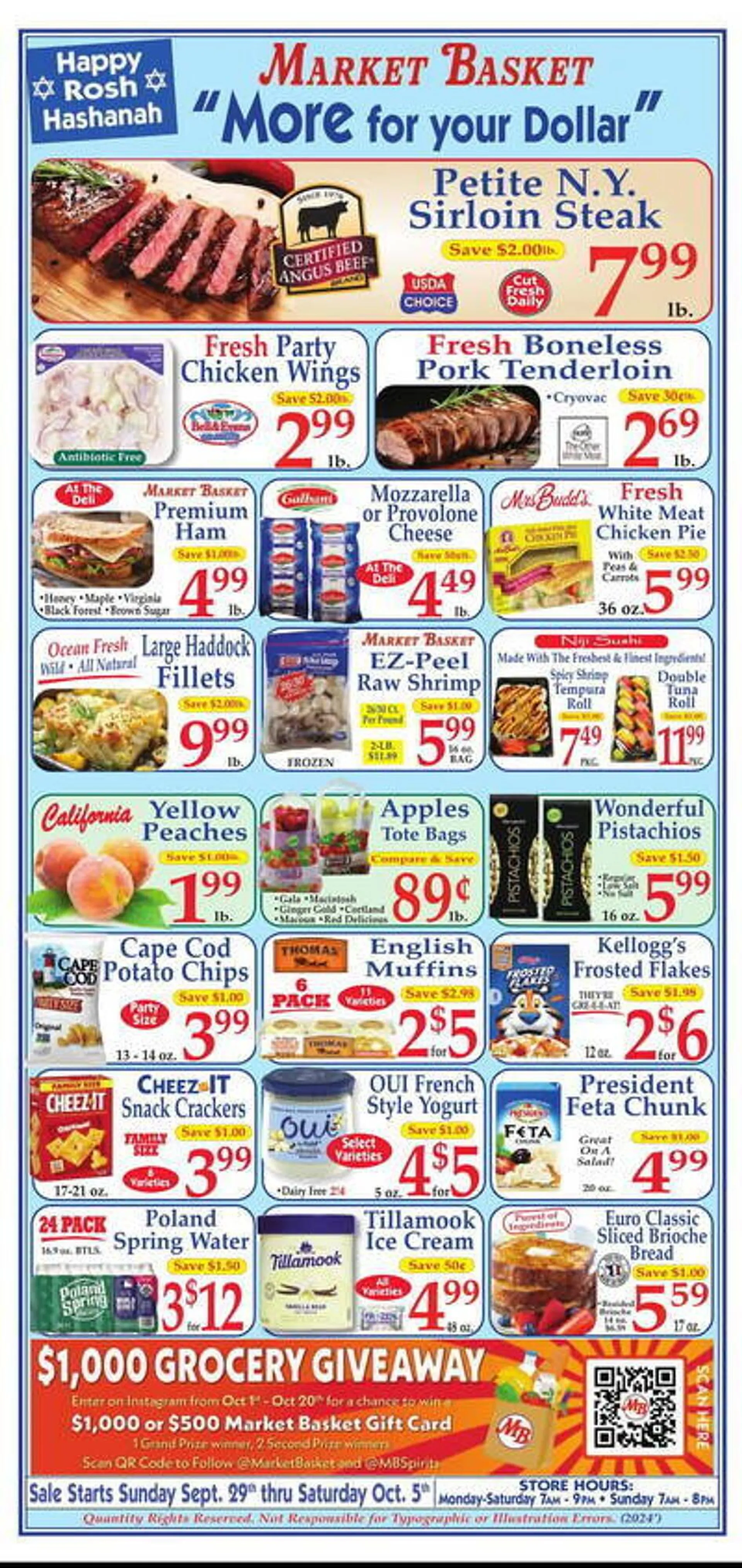 Market Basket Weekly Ad - 1