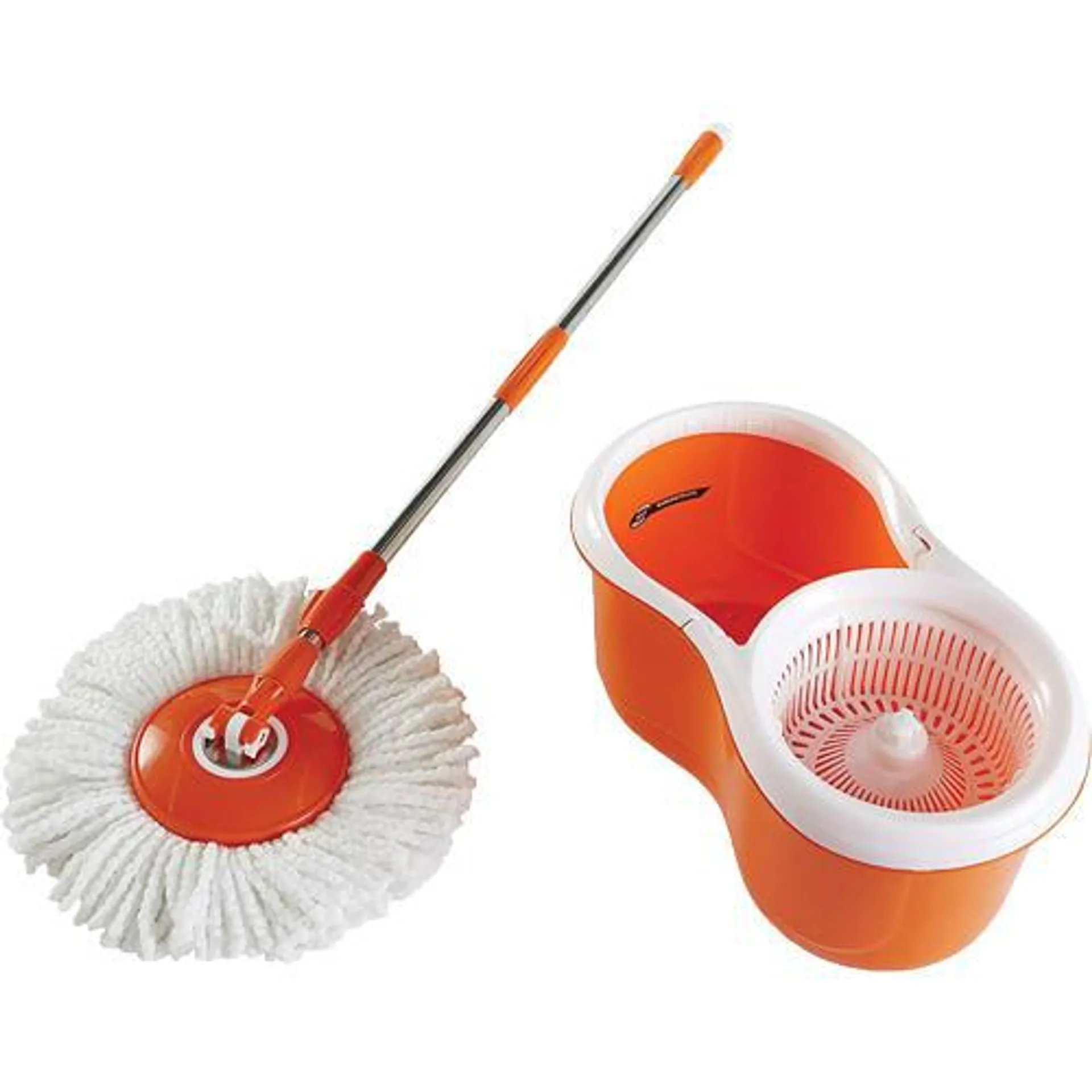 Microfiber Spin Mop With Bucket