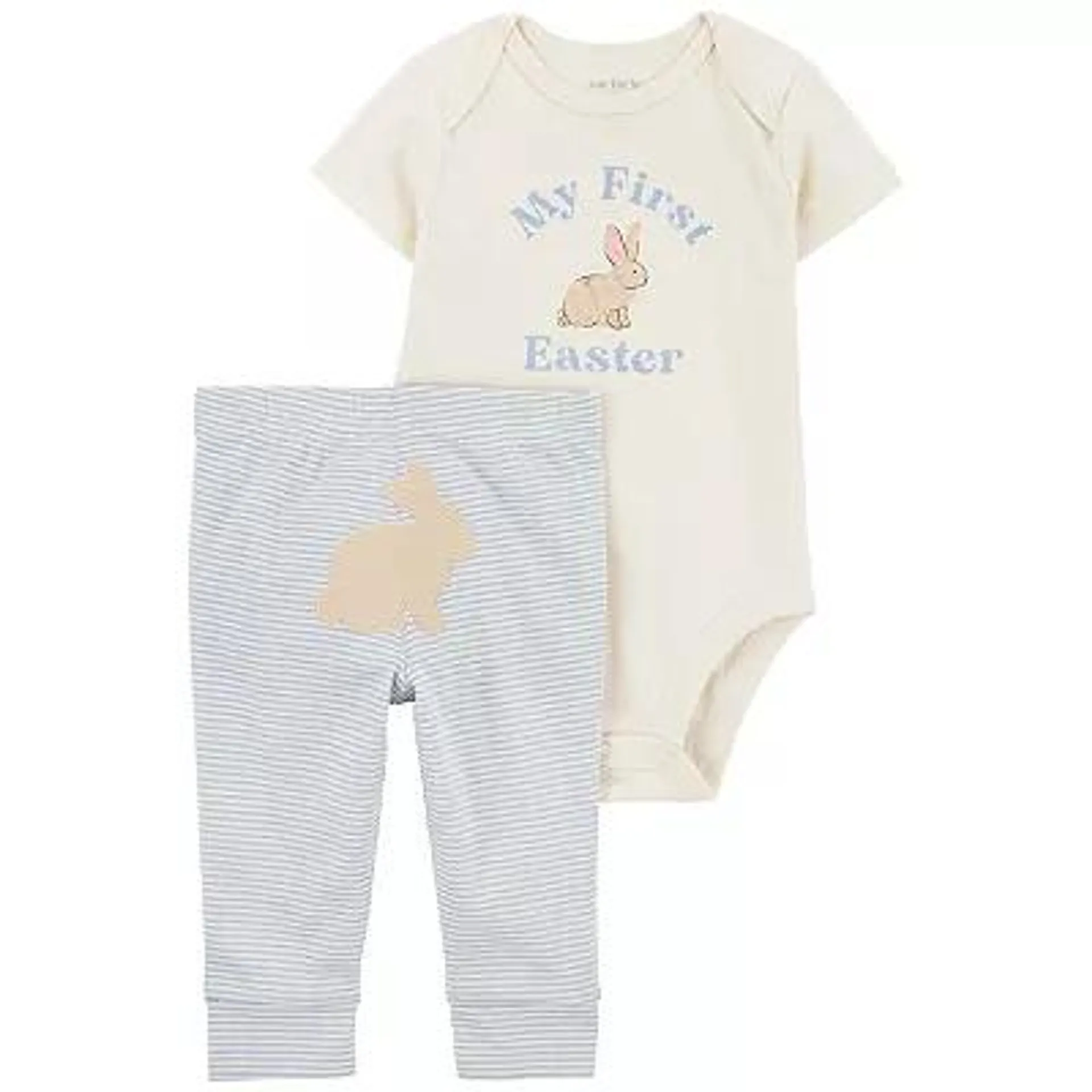 Baby Carter's 2-Piece My First Easter Romper & Pants Set