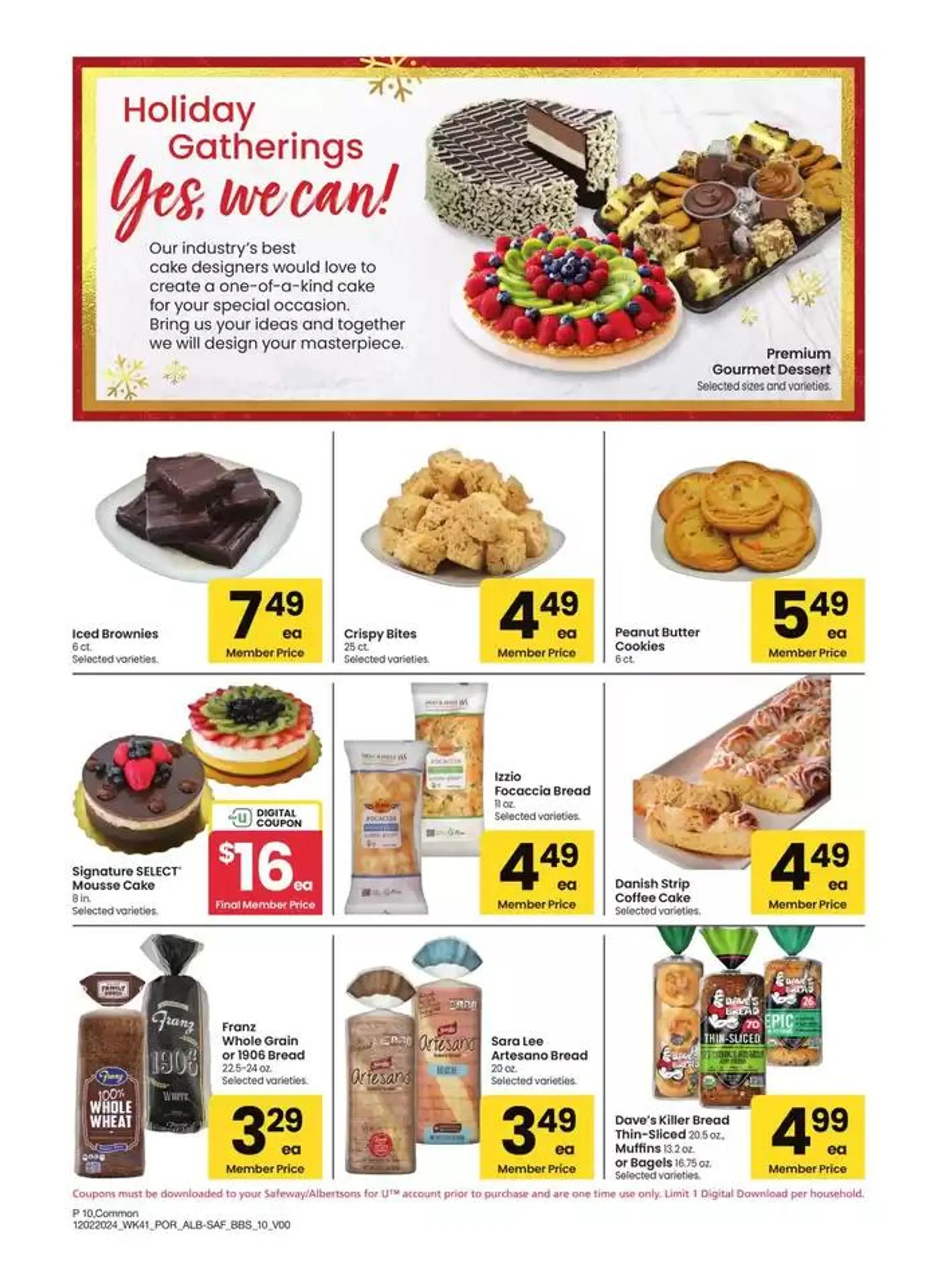 Weekly ad Albertsons - Portland - BBS from December 2 to January 5 2025 - Page 10