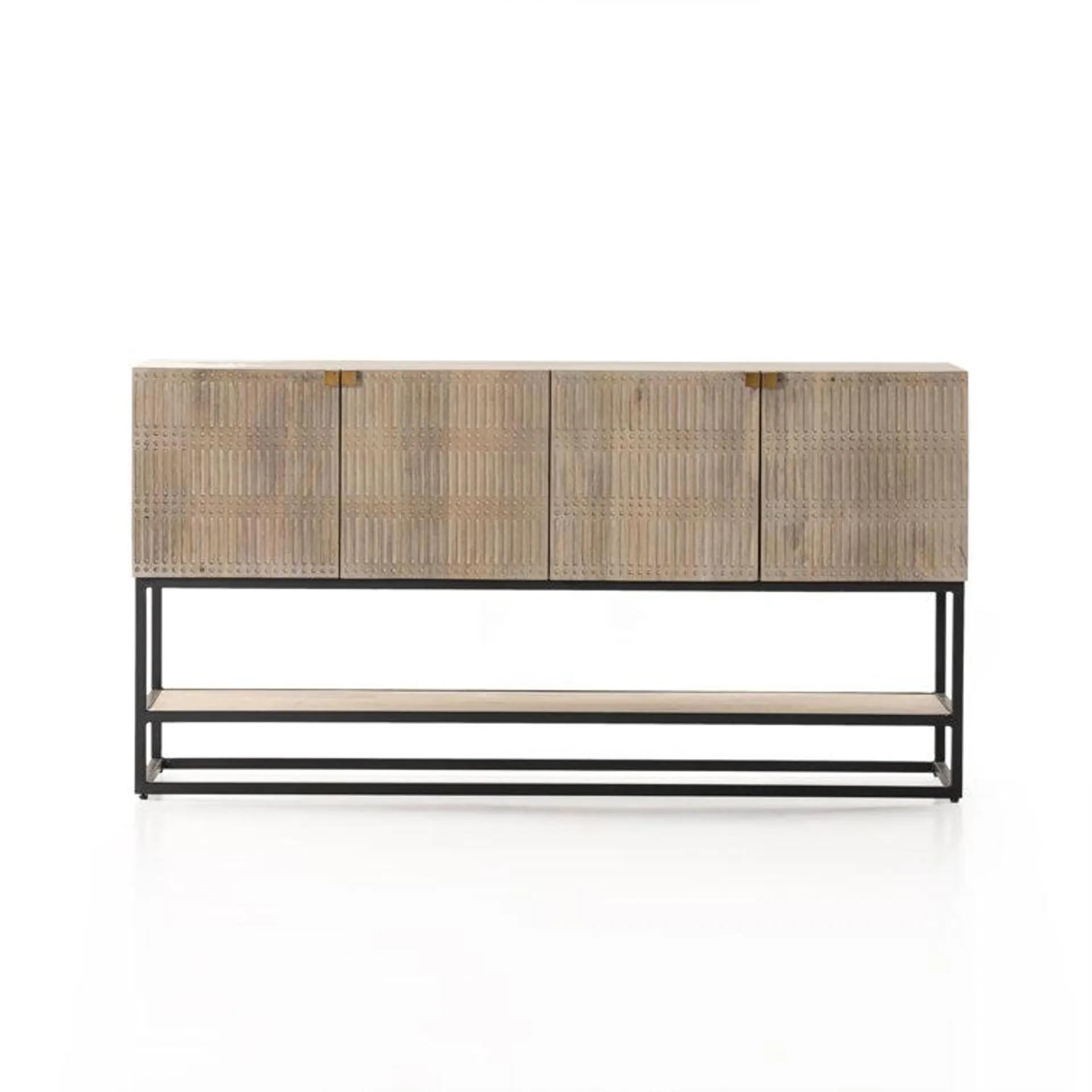 Fleur 56'' Solid Wood Console Table