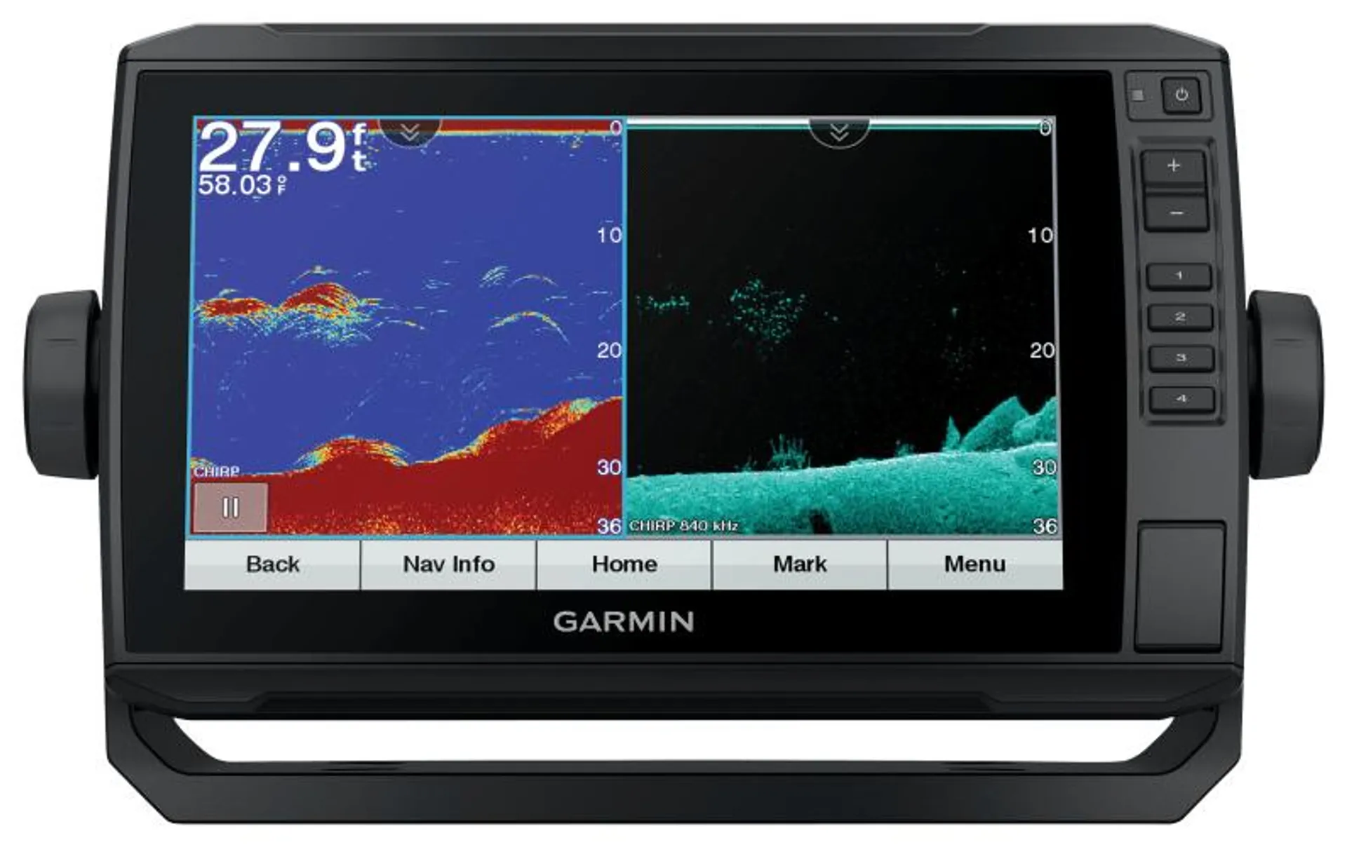 Garmin ECHOMAP UHD Touch 94sv Fish Finder/Chartplotter Combo with GT54UHD-TM Transducer and Garmin Navionics+