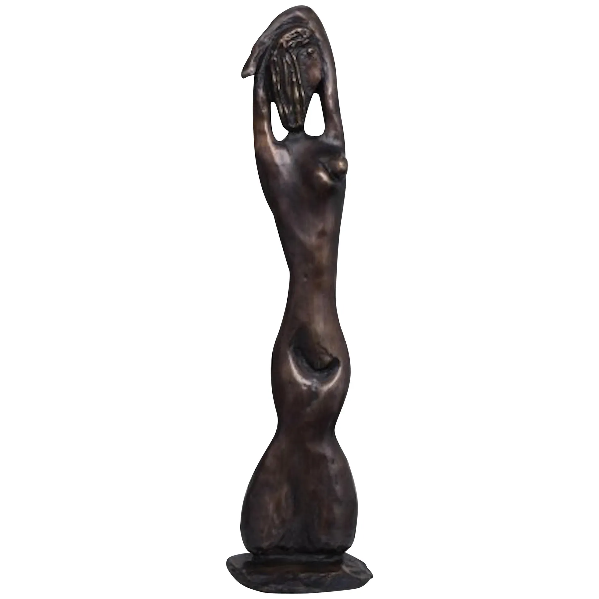 'Nude' , One of a kind bronze sculpture