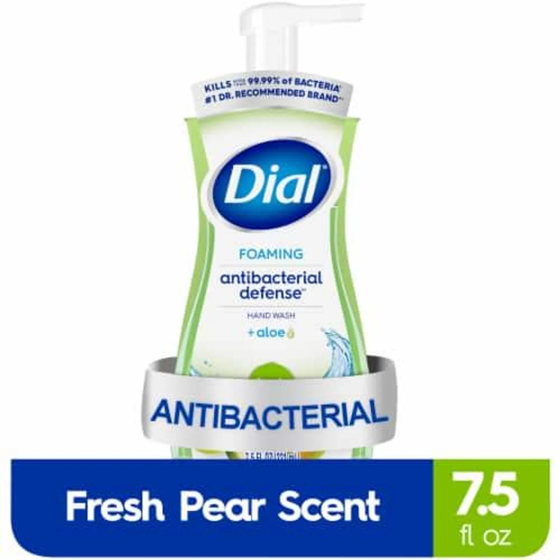 Dial Antibacterial Defense Foaming Hand Wash Fresh Pear Scent Antibacterial Foaming