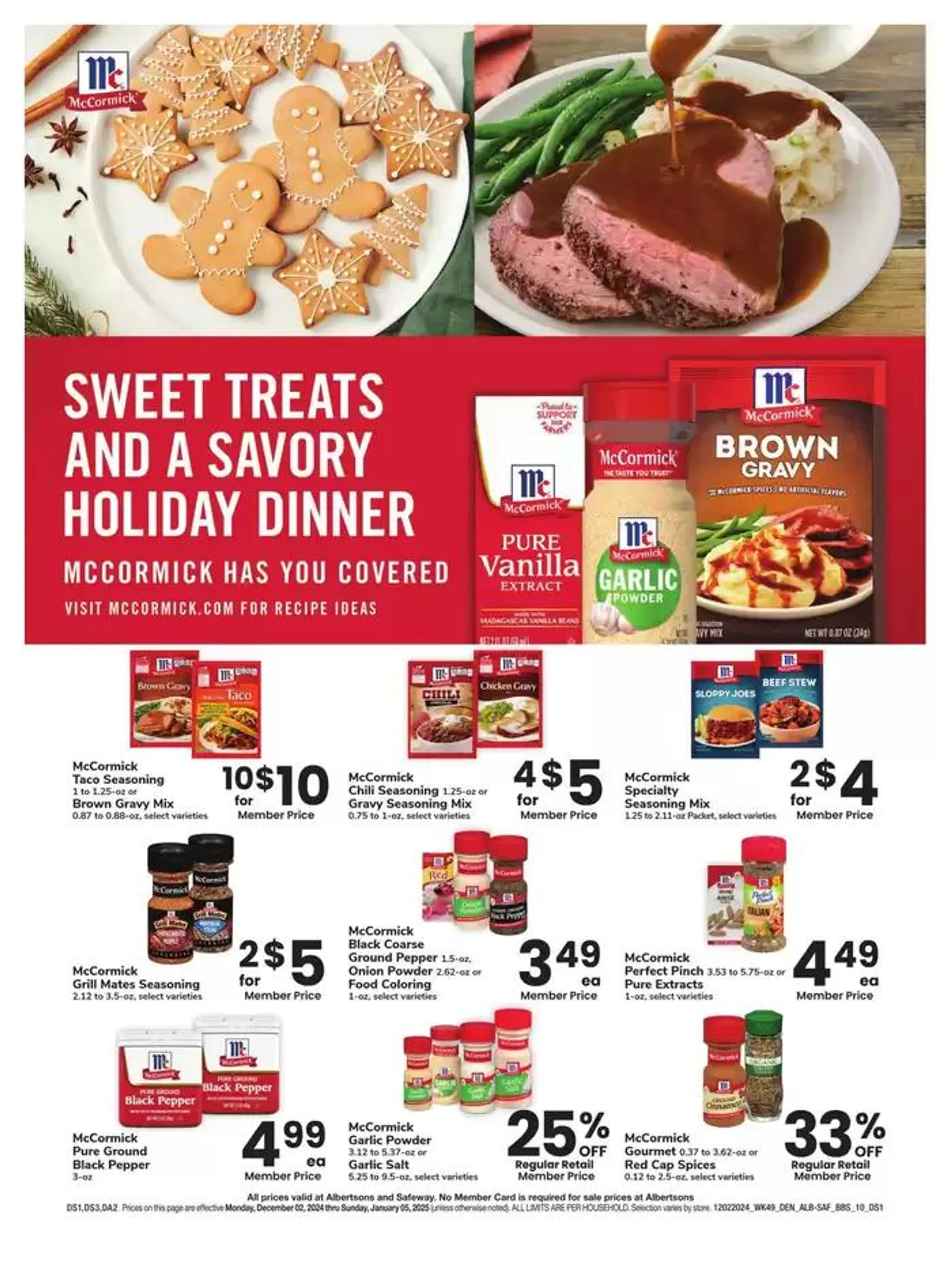 Weekly ad  Albertsons - Denver - BBS from December 2 to January 5 2025 - Page 9