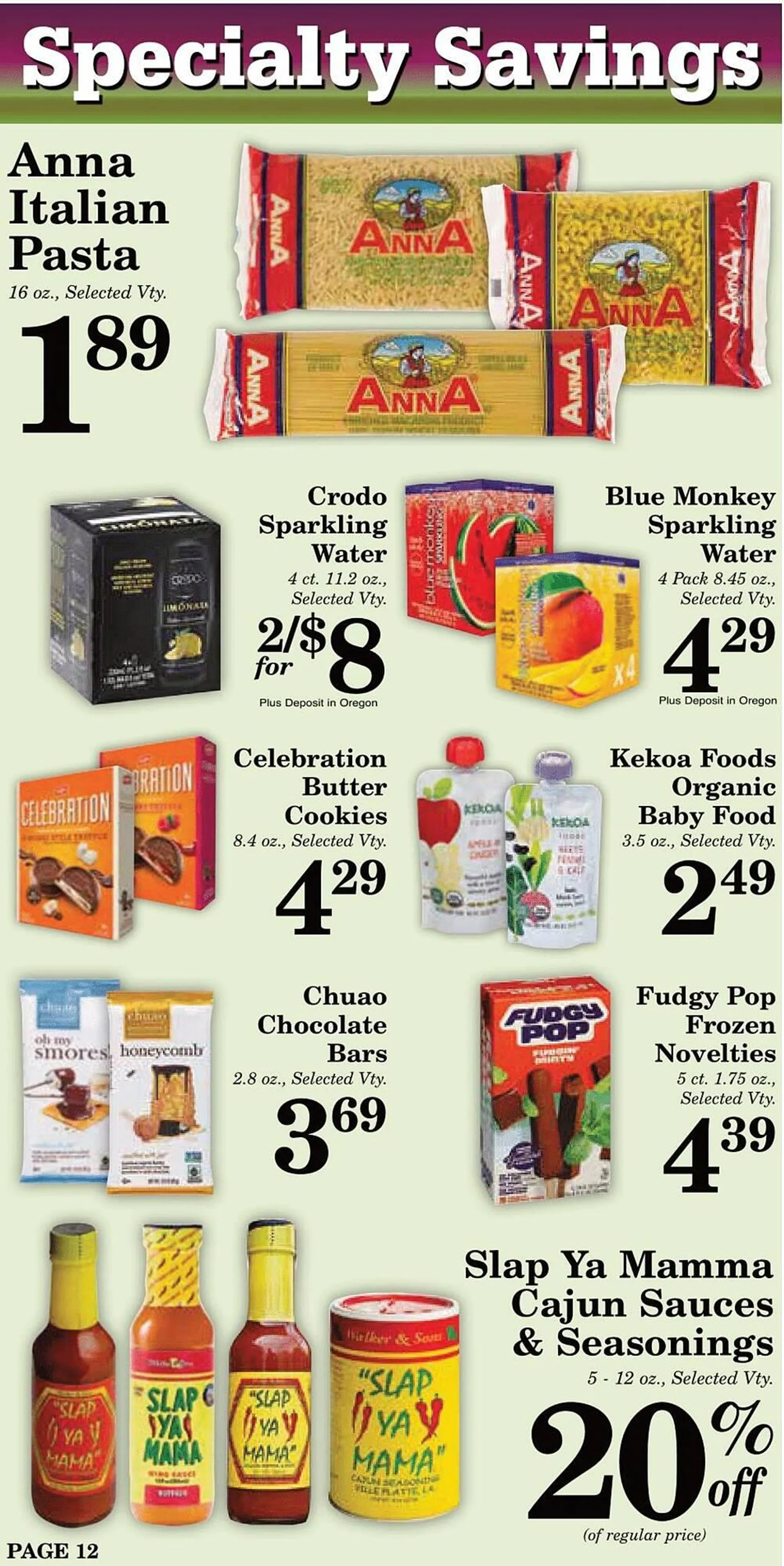 Weekly ad Harvest Foods ad from June 26 to July 30 2024 - Page 12