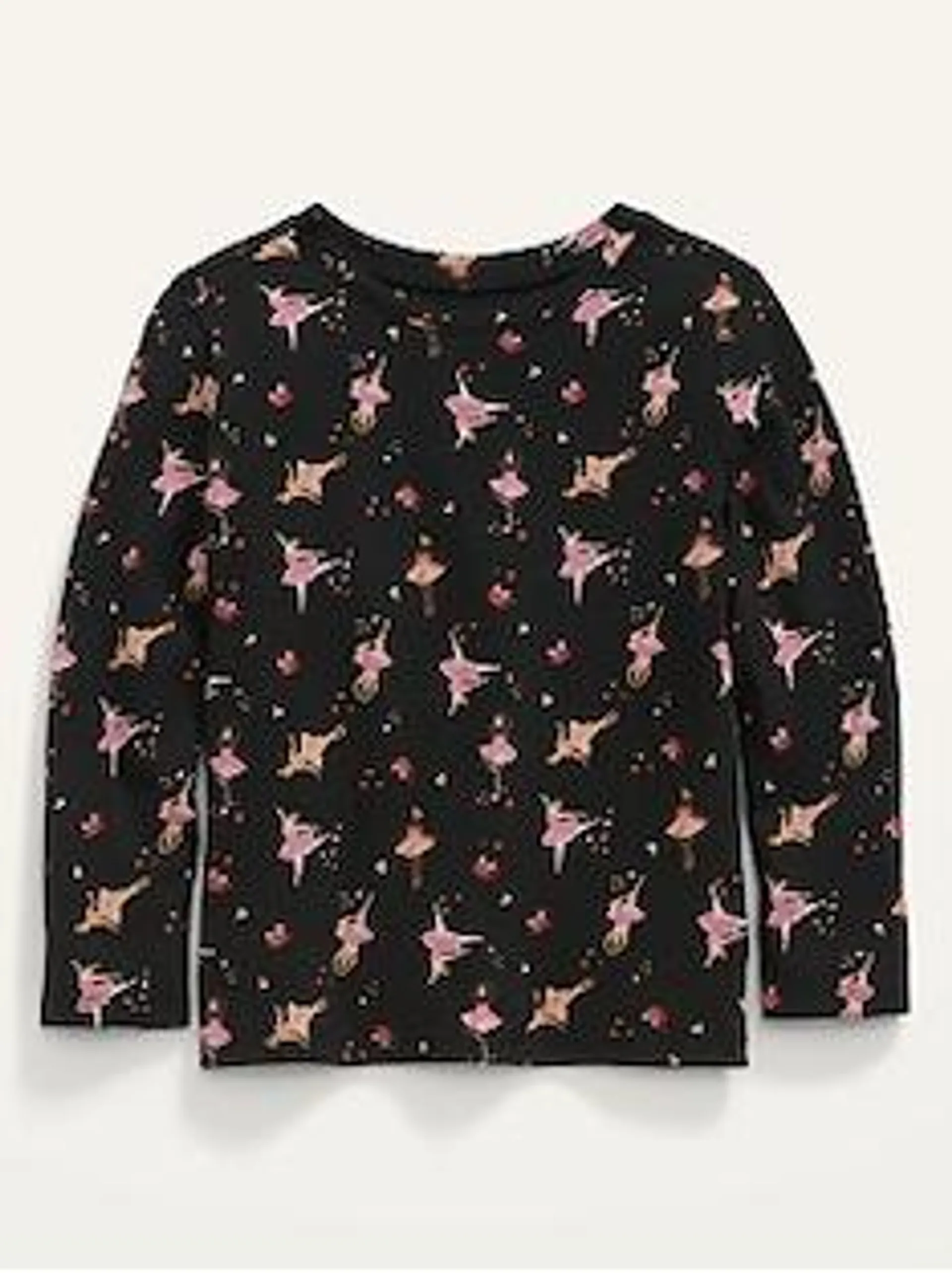 Printed Long-Sleeve T-Shirt for Toddler Girls