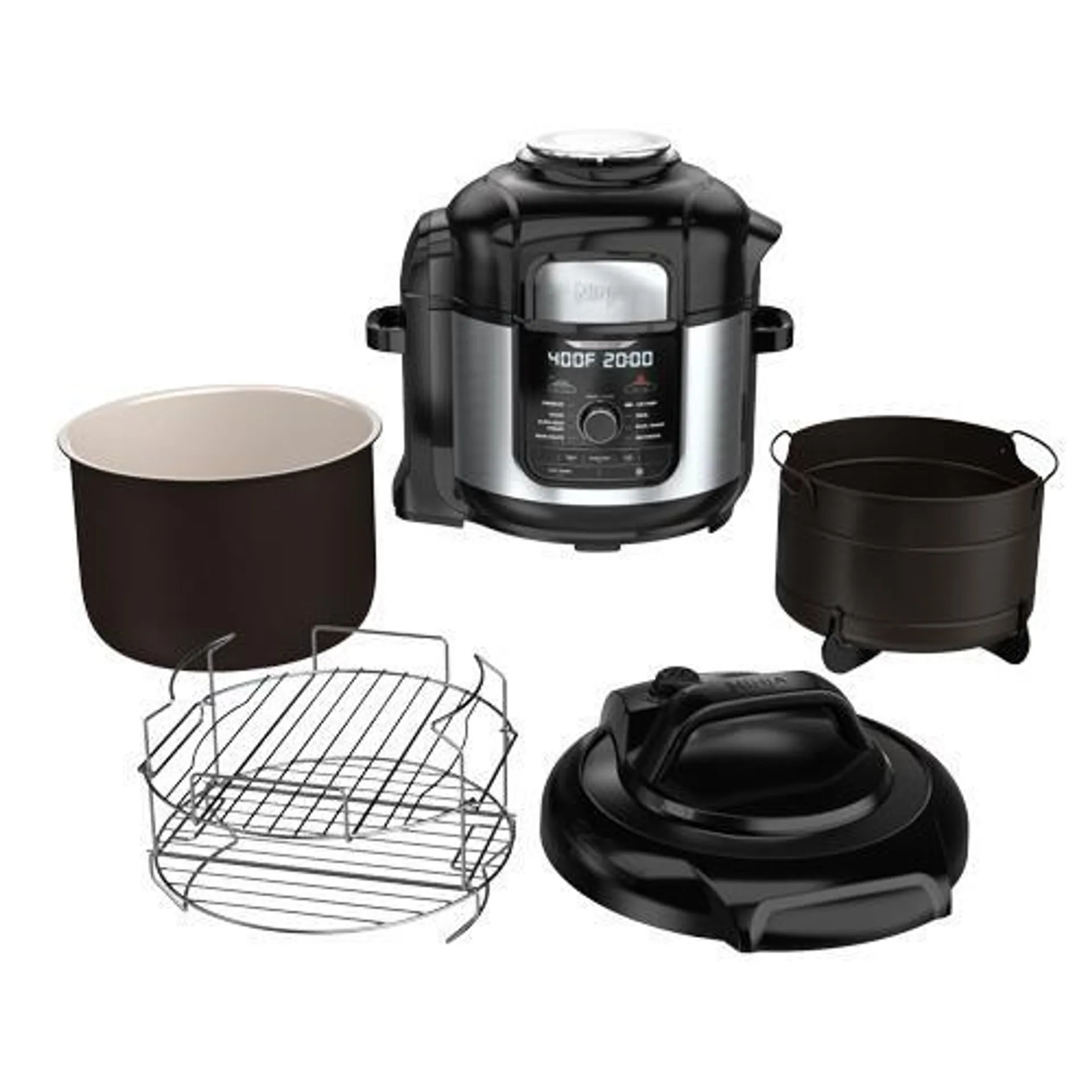 Foodi™ 8 Quart 9-In-1 Deluxe XL Pressure Cooker And Air Fryer