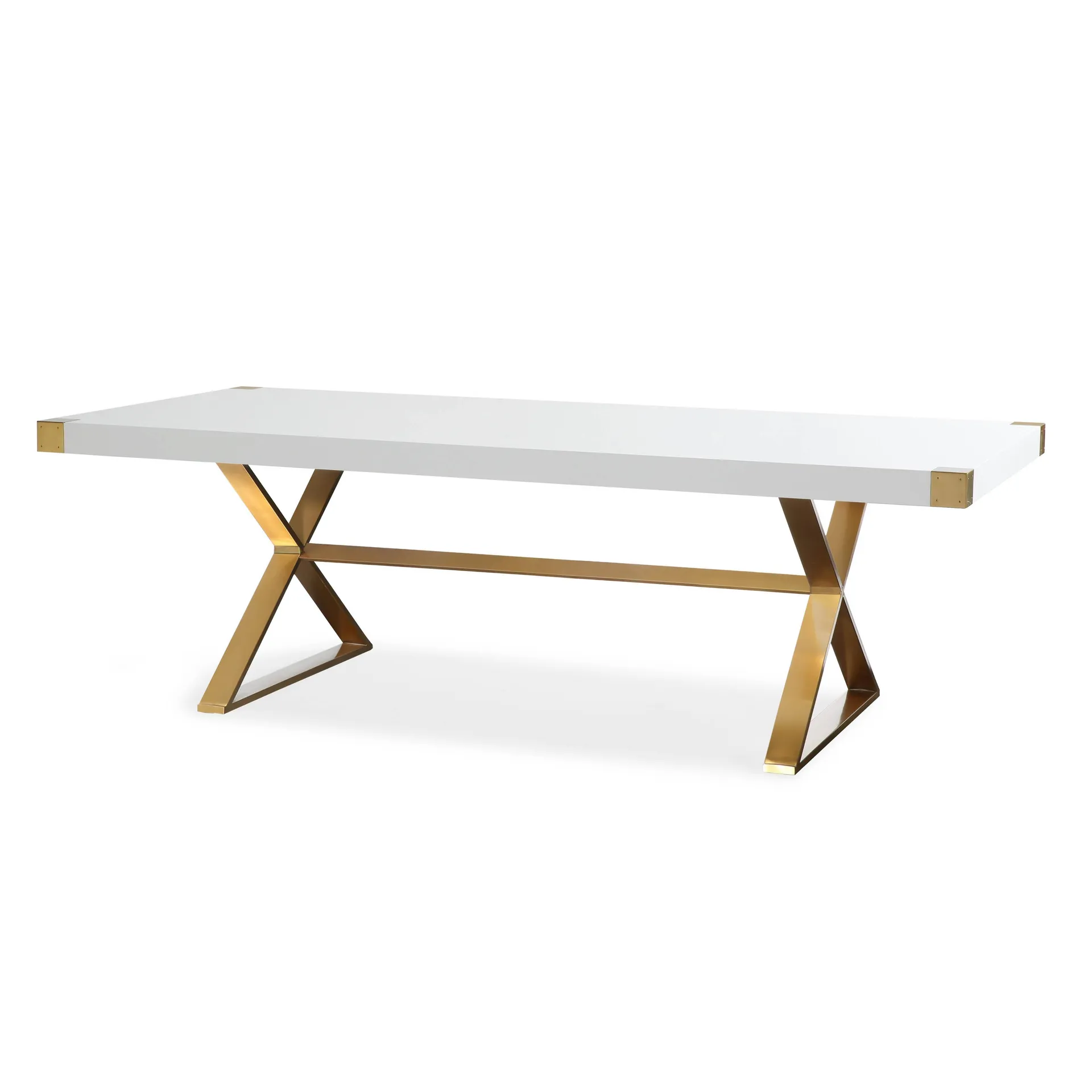 Adeline Lacquer 95" Rectangular Dining Table