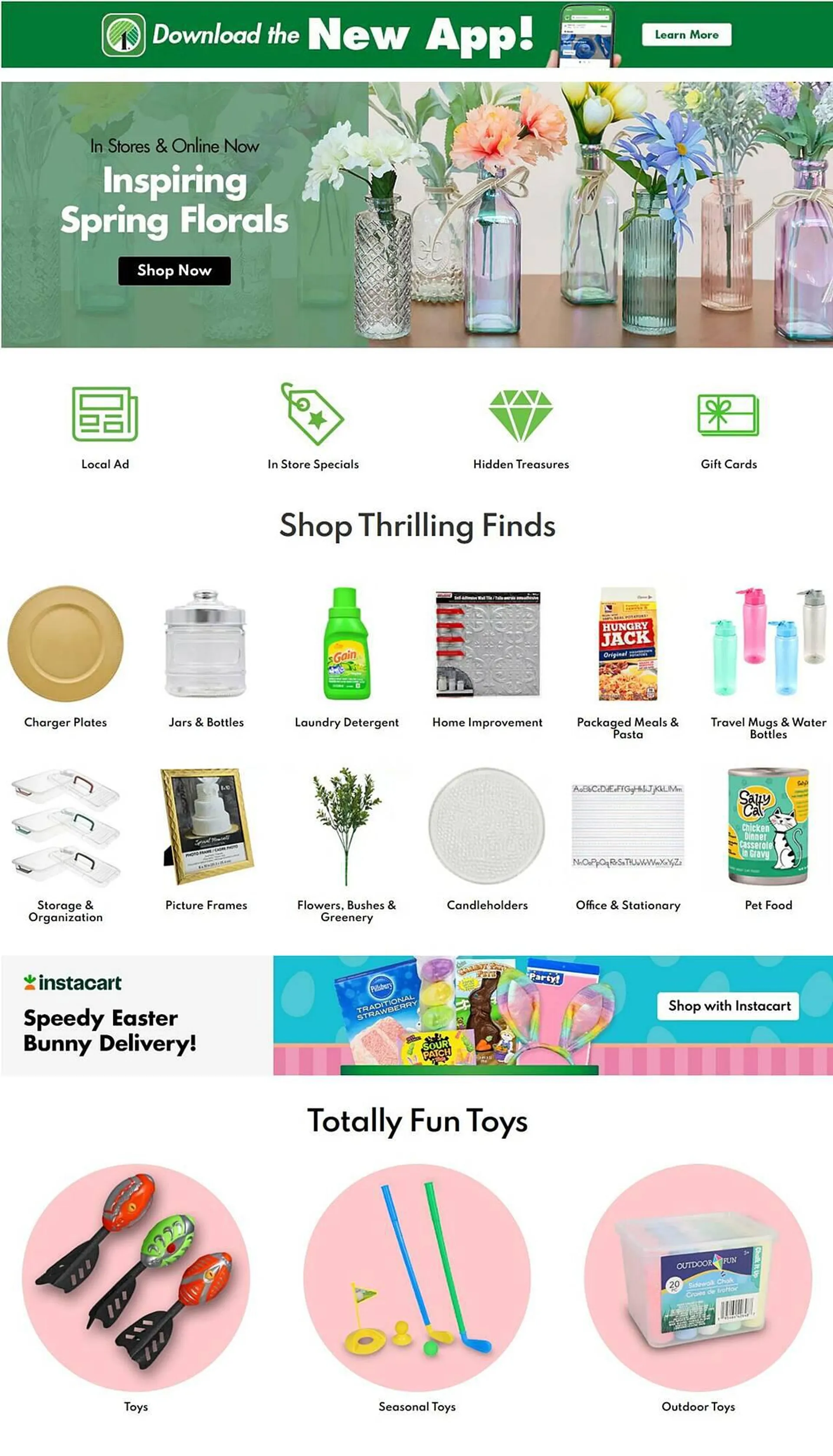 Weekly ad Dollar Tree Weekly Ad from March 28 to April 3 2024 - Page 1