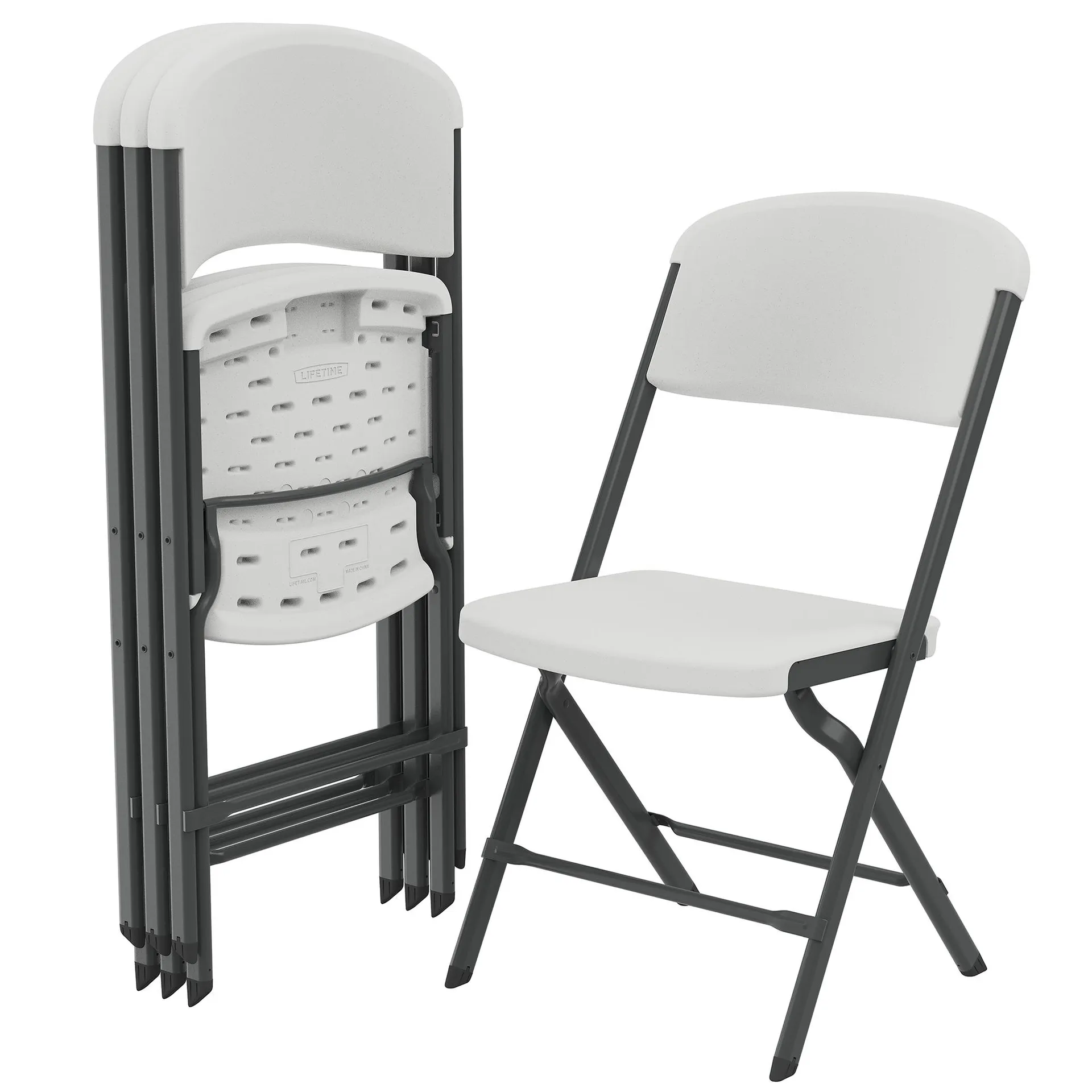 Lifetime Folding Chair with Bypass Frame - 4 Pk (Commercial)