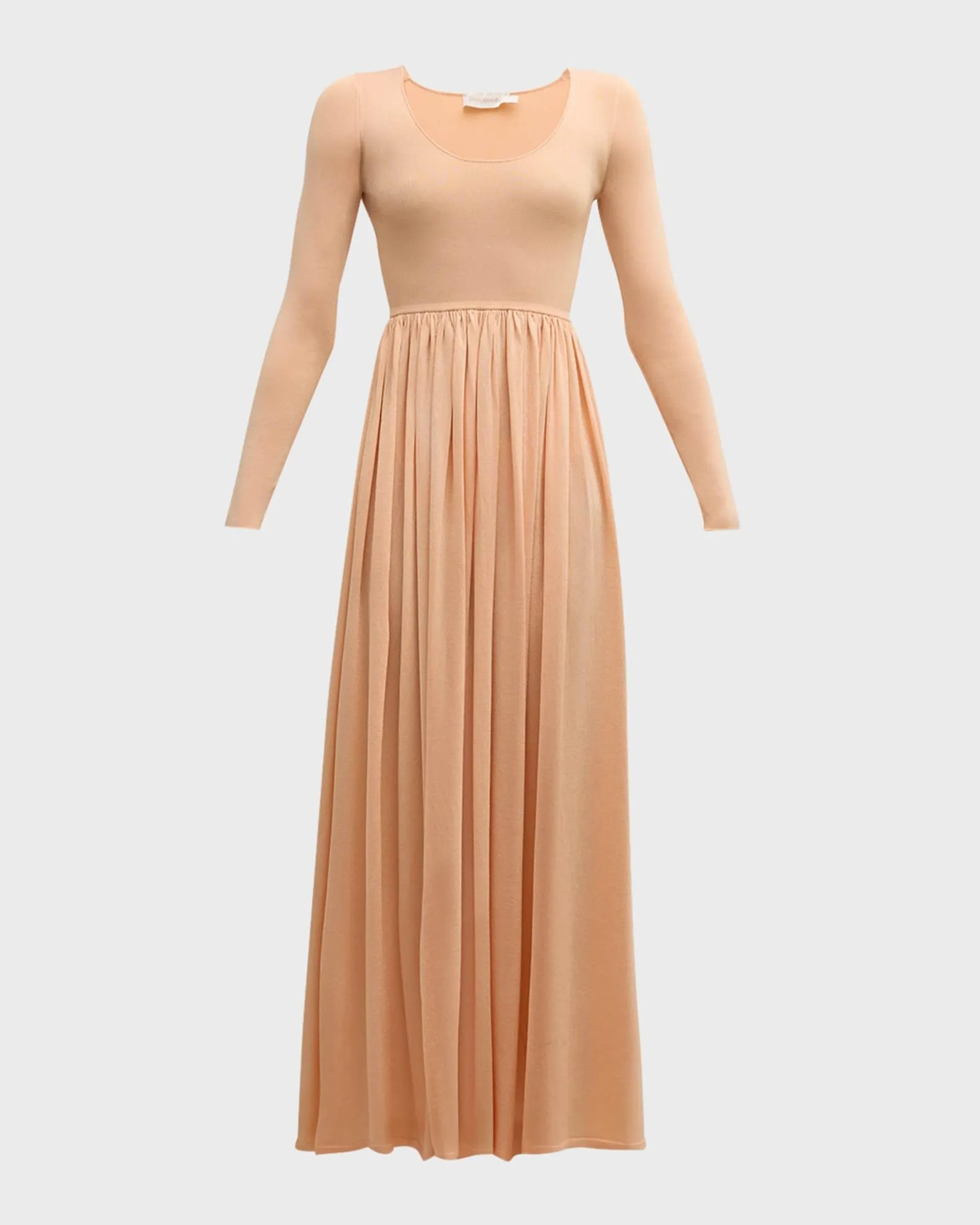 Natura Metallic Scoop Maxi Dress