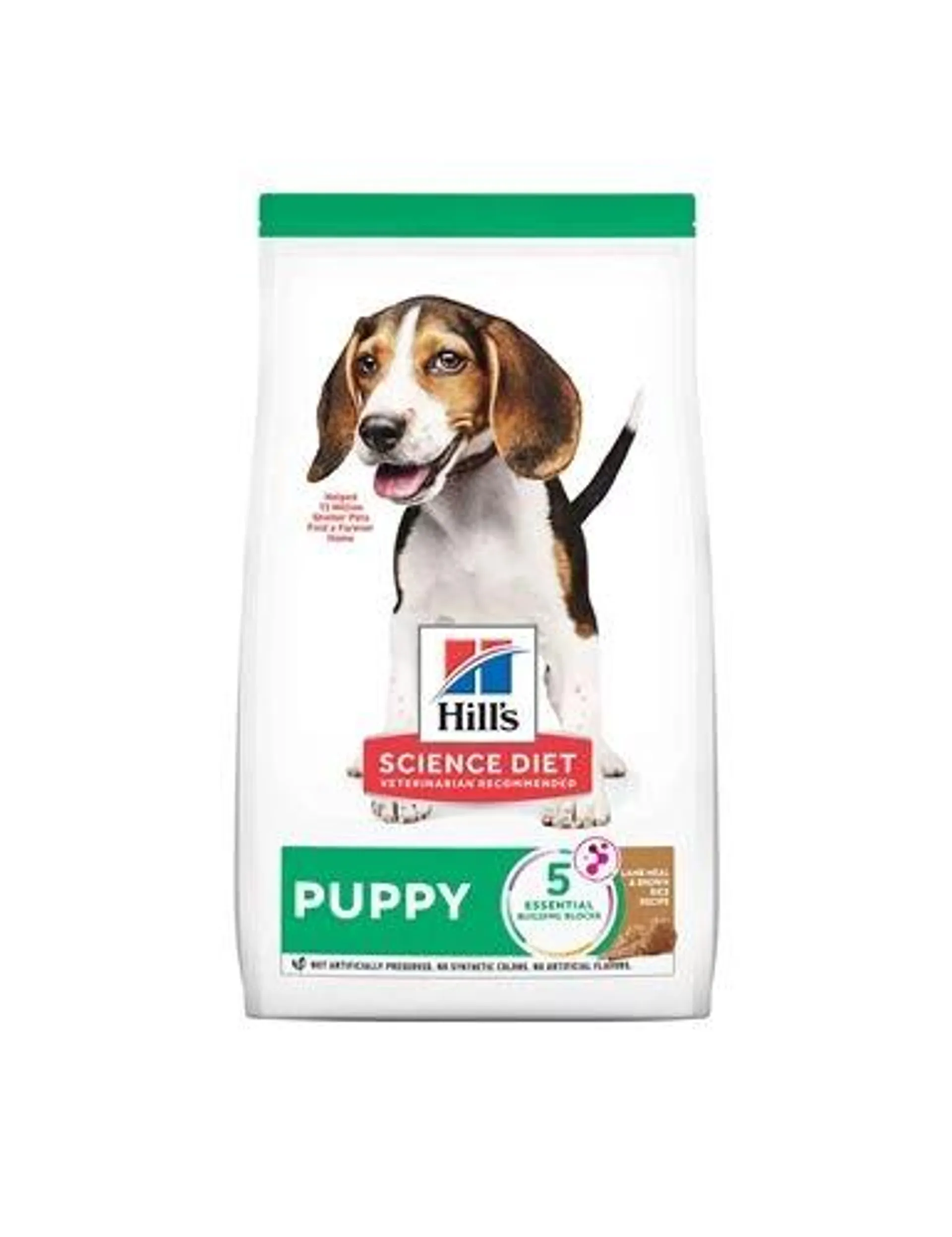 Hill's Science Diet Puppy Lamb Meal & Brown Rice Recipe Dry Dog Food, 25 Pound Bag