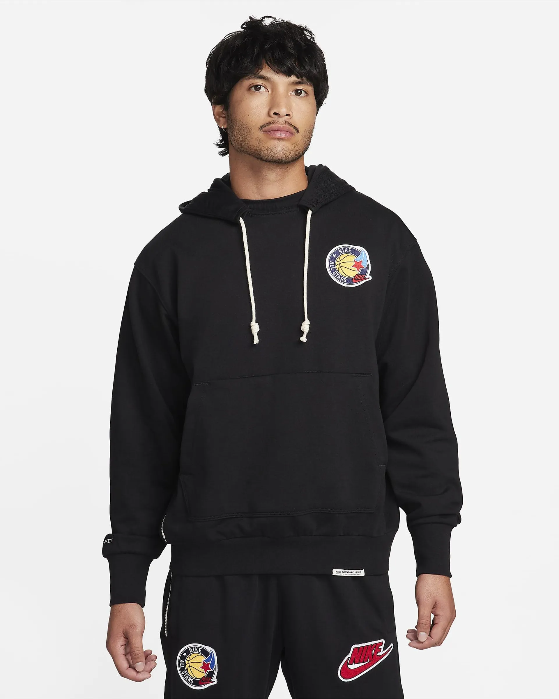 Men's Dri-FIT French Terry Pullover Basketball Hoodie