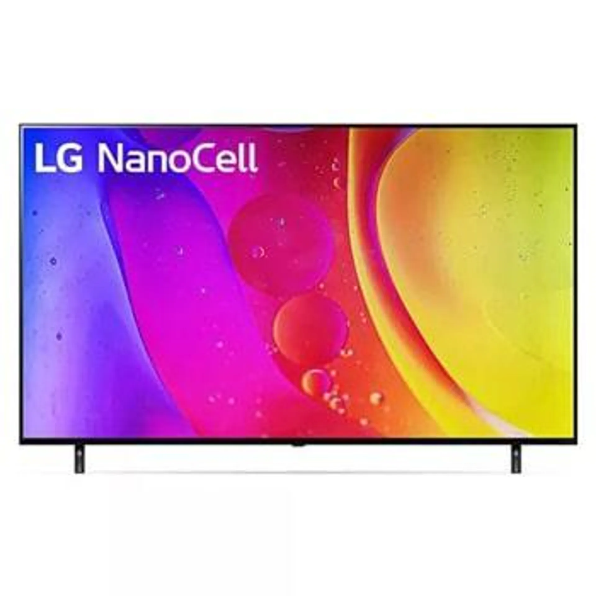 LG 55 Inch Class NANO80 AQA series LED 4K UHD Smart webOS 22 w/ ThinQ AI TV