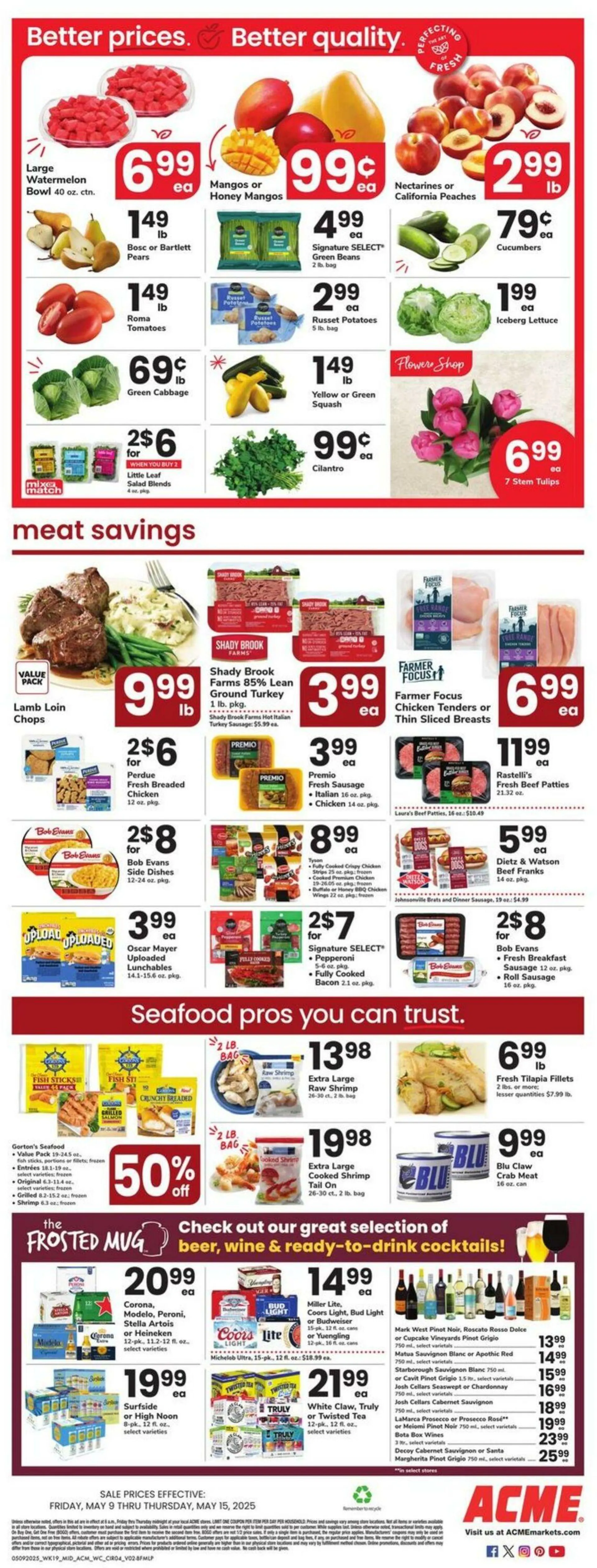 Weekly ad Acme Current weekly ad from May 9 to May 15 2025 - Page 4