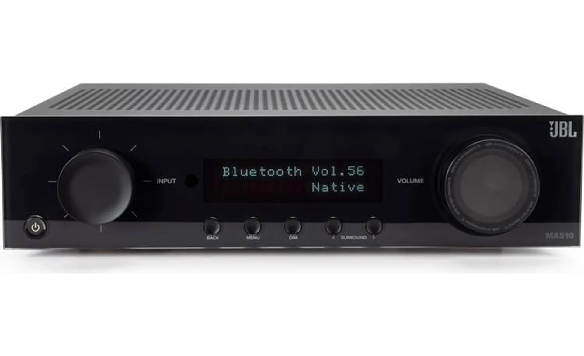 JBL MA510 5.2-channel home theater receiver with Wi-Fi®, Bluetooth®, Apple AirPlay® 2, and Google Cast (Black)