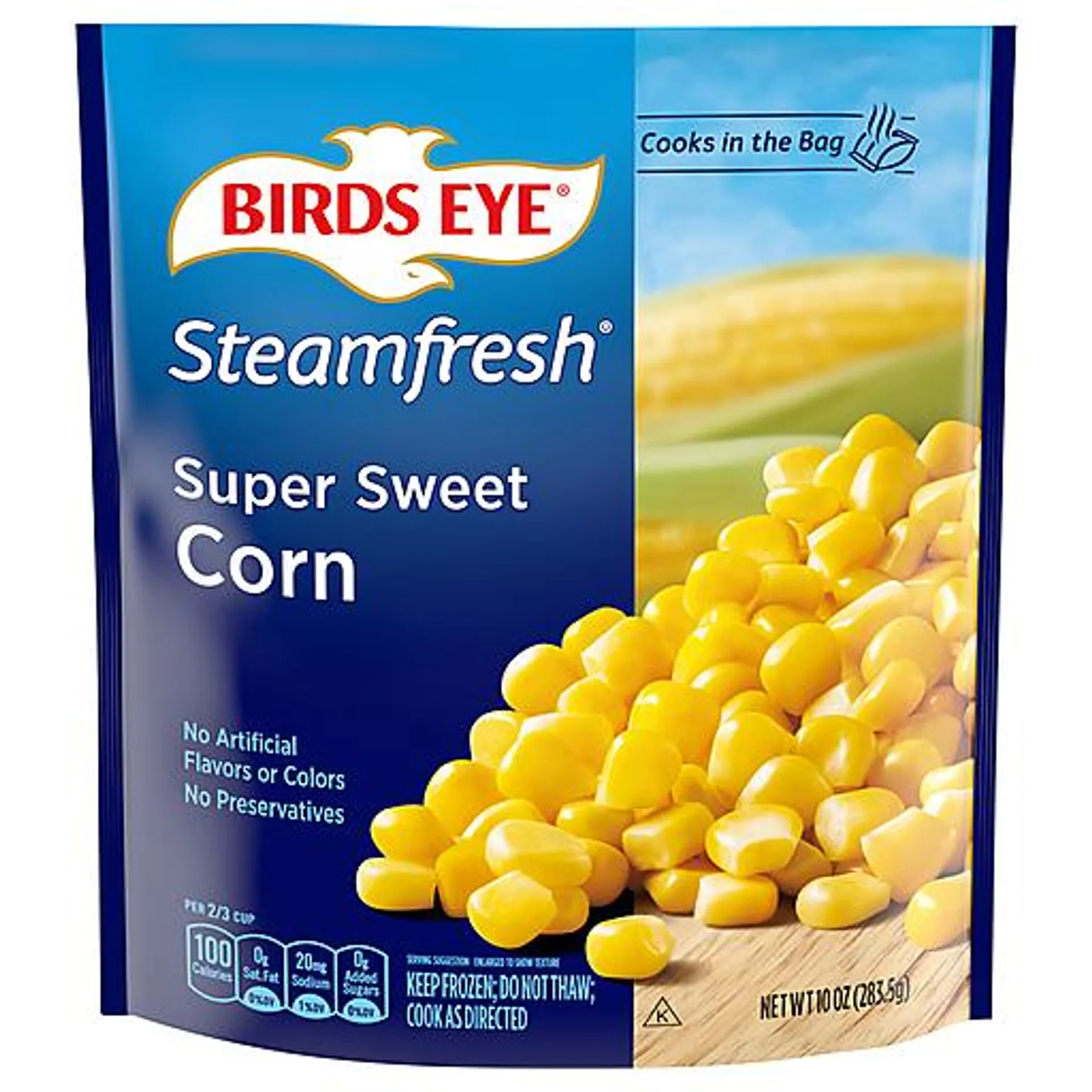 Birds Eye Steamfresh Corn Super Sweet 10 oz bag