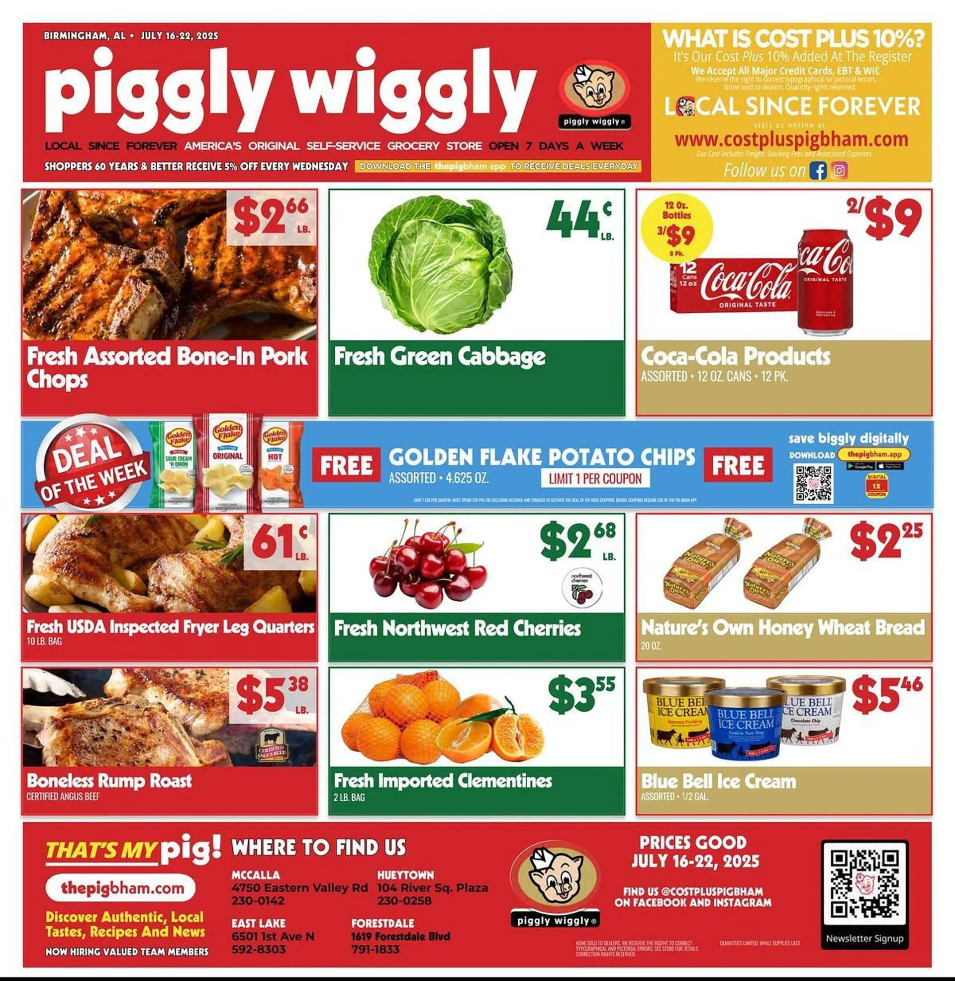 Weekly ad Piggly Wiggly Weekly Ad from July 16 to July 22 2025 - Page 1