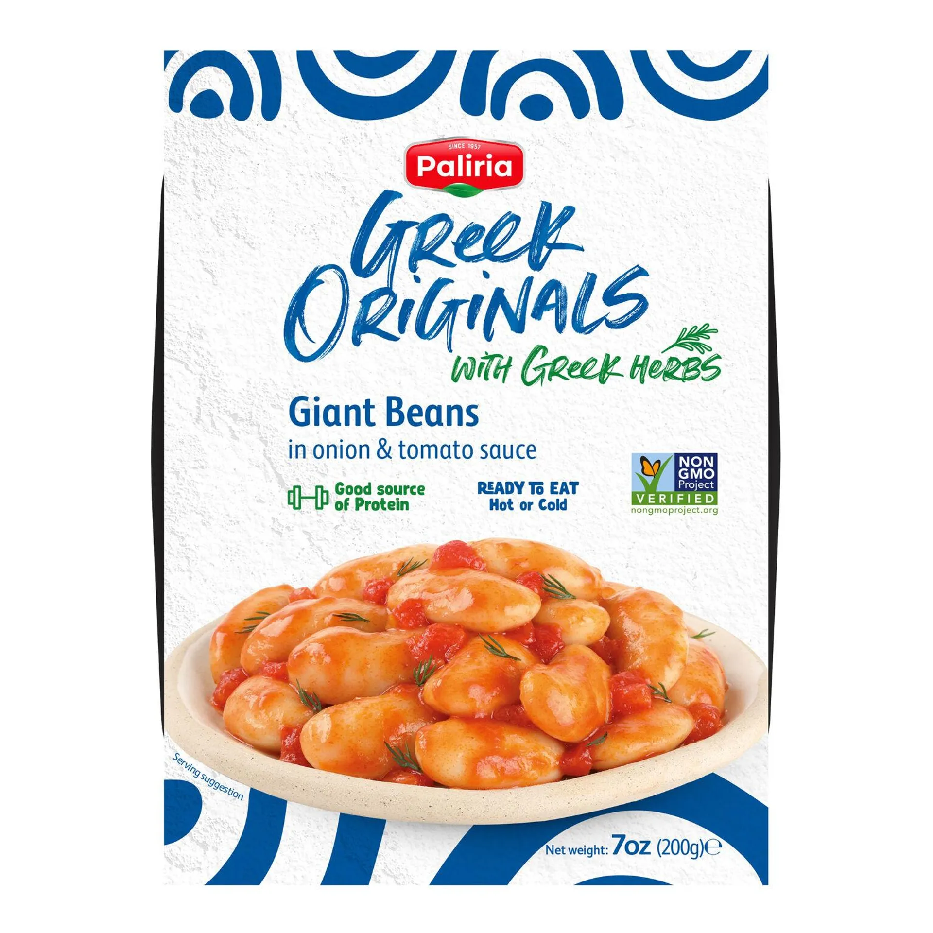 Paliria Giant Beans with Onion and Tomato Sauce