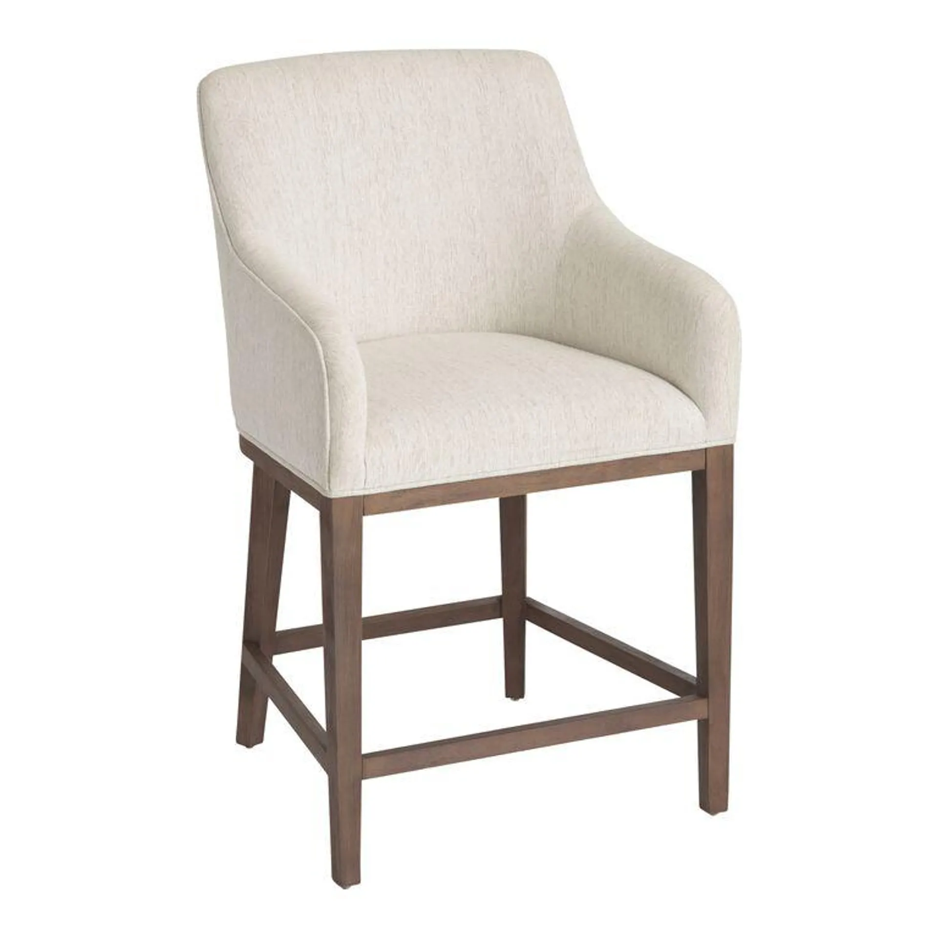 Arden Natural Upholstered Counter Stool