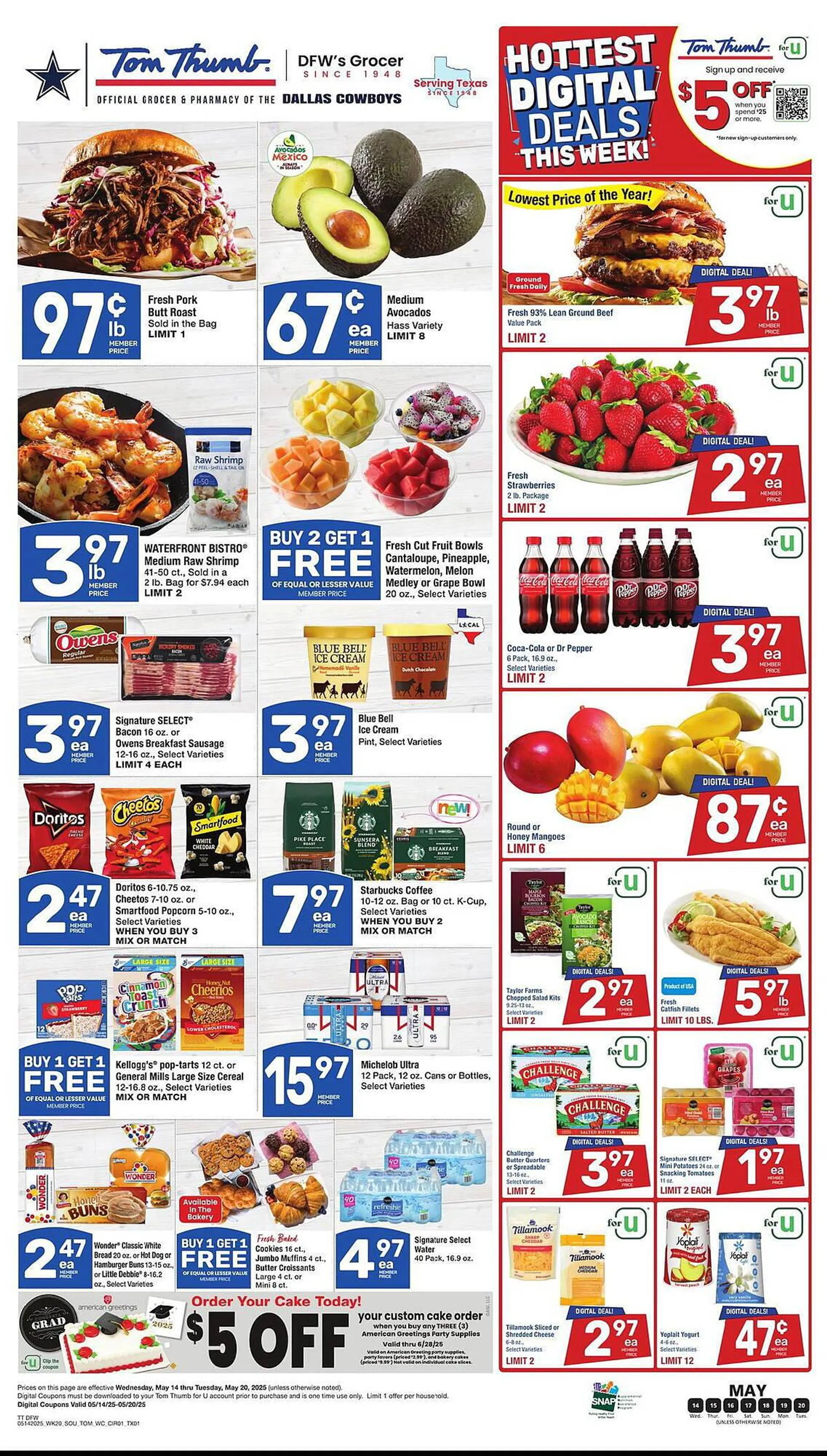Tom Thumb Weekly Ad - 1