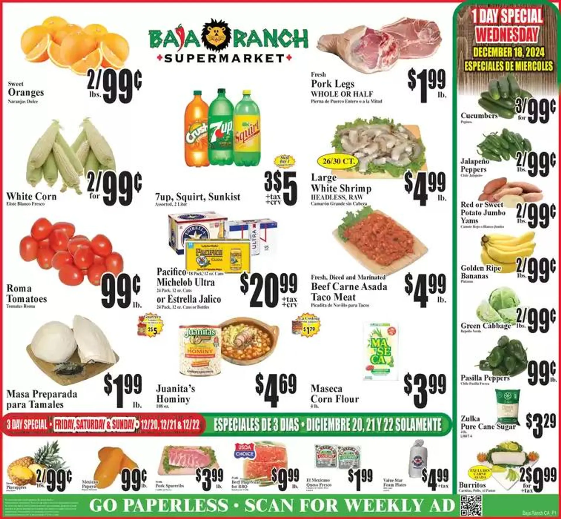 Baja Ranch weekly ad - 1