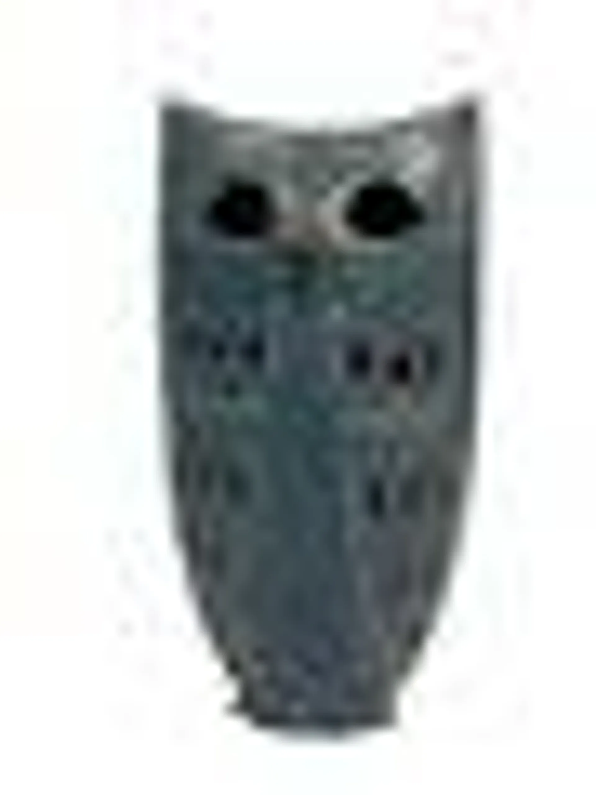 Ceramic Owl Lamp from Vallauris, 1960s