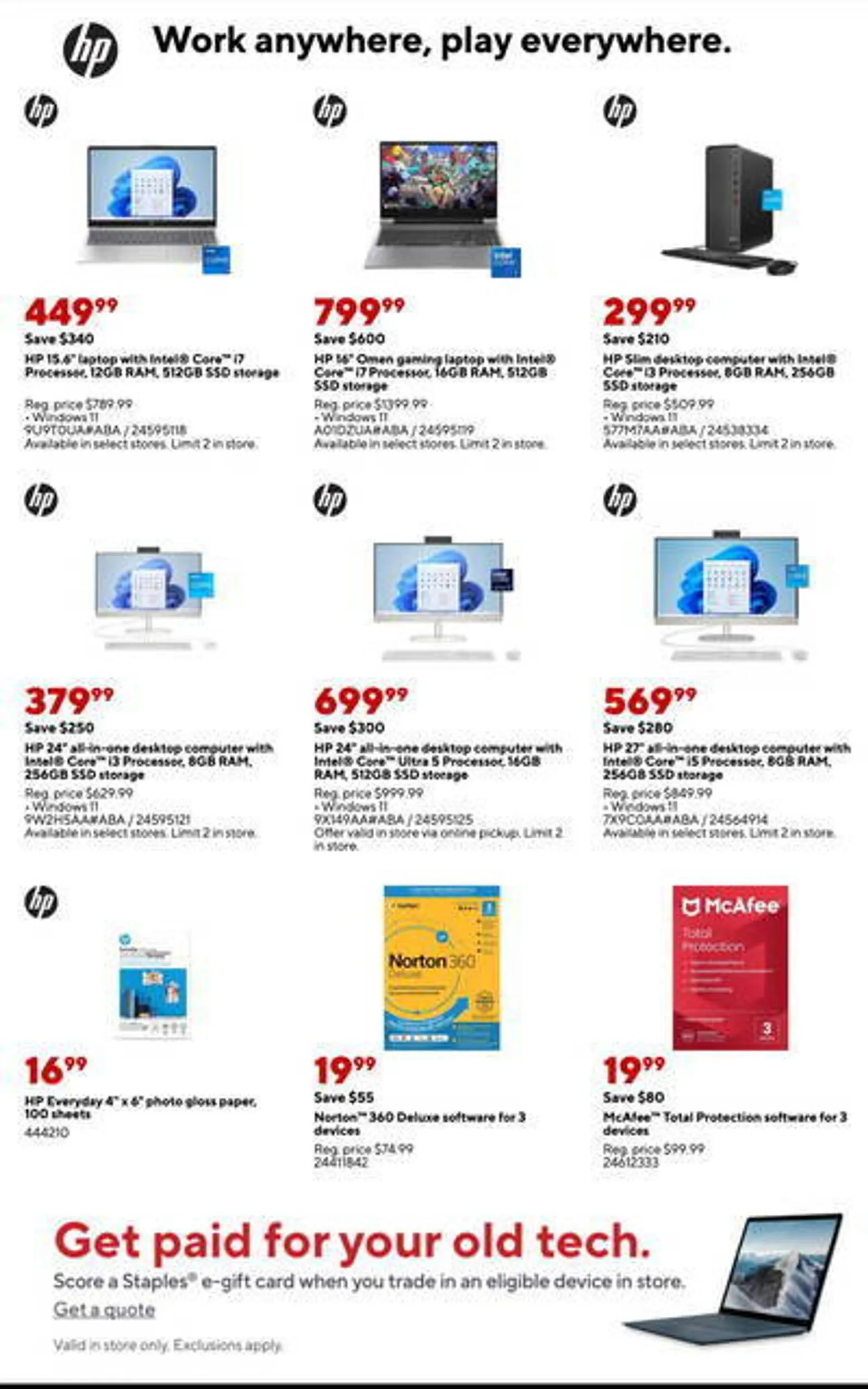 Weekly ad Staples Weekly Ad from December 15 to December 21 2024 - Page 11