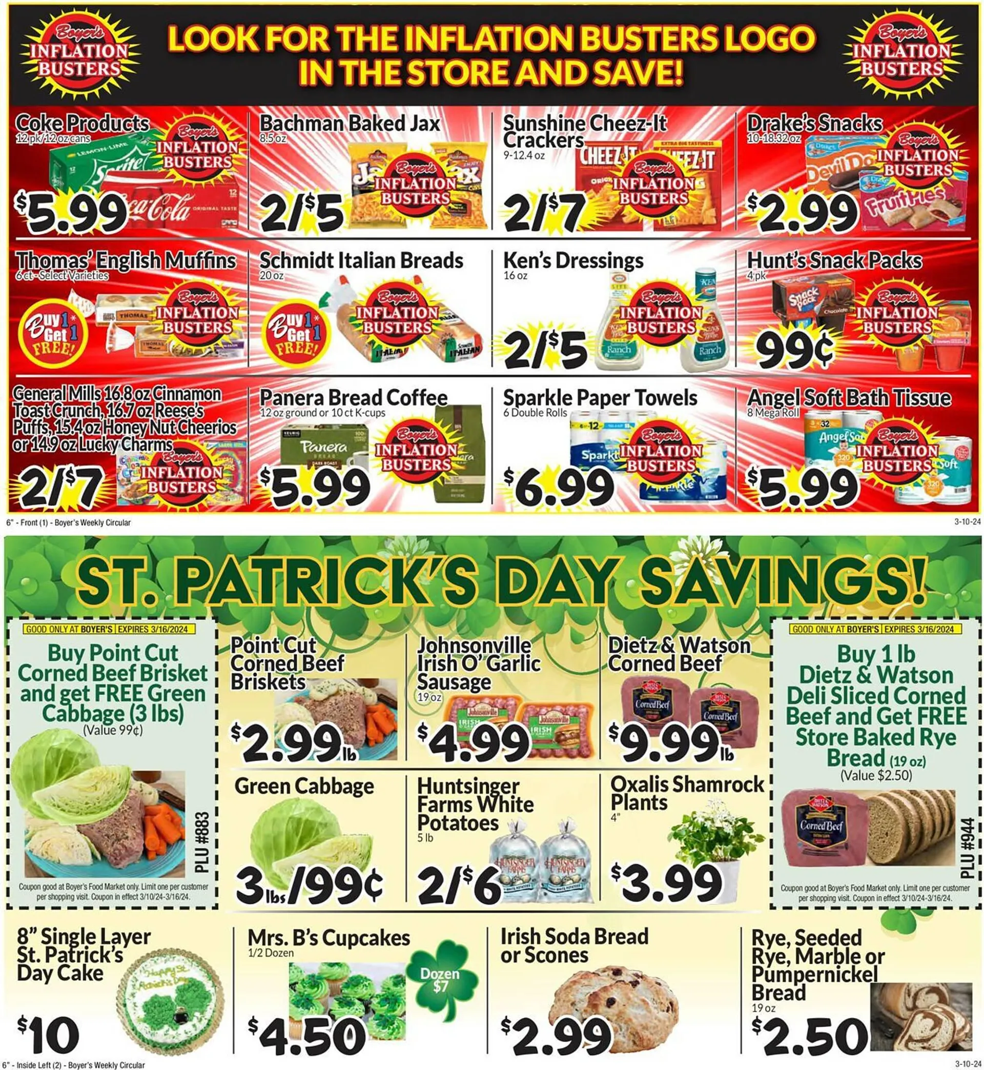 Weekly ad Boyer's Food Markets Weekly Ad from March 10 to March 16 2024 - Page 