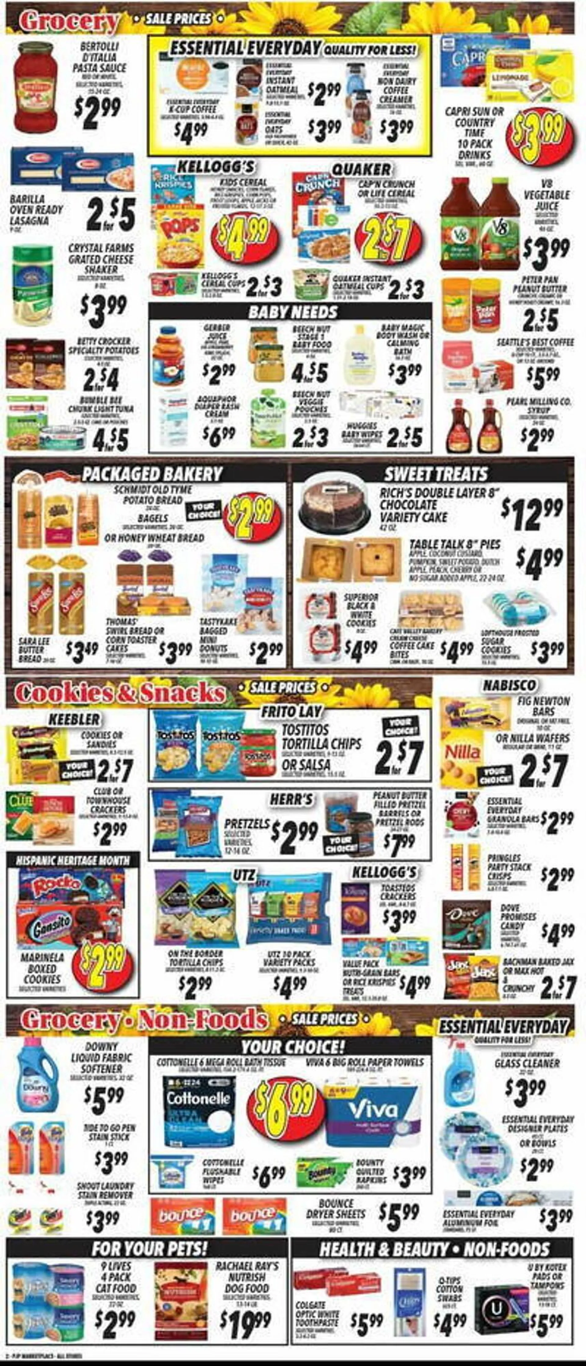 Weekly ad PJP Marketplace Weekly Ad from September 13 to September 19 2024 - Page 2