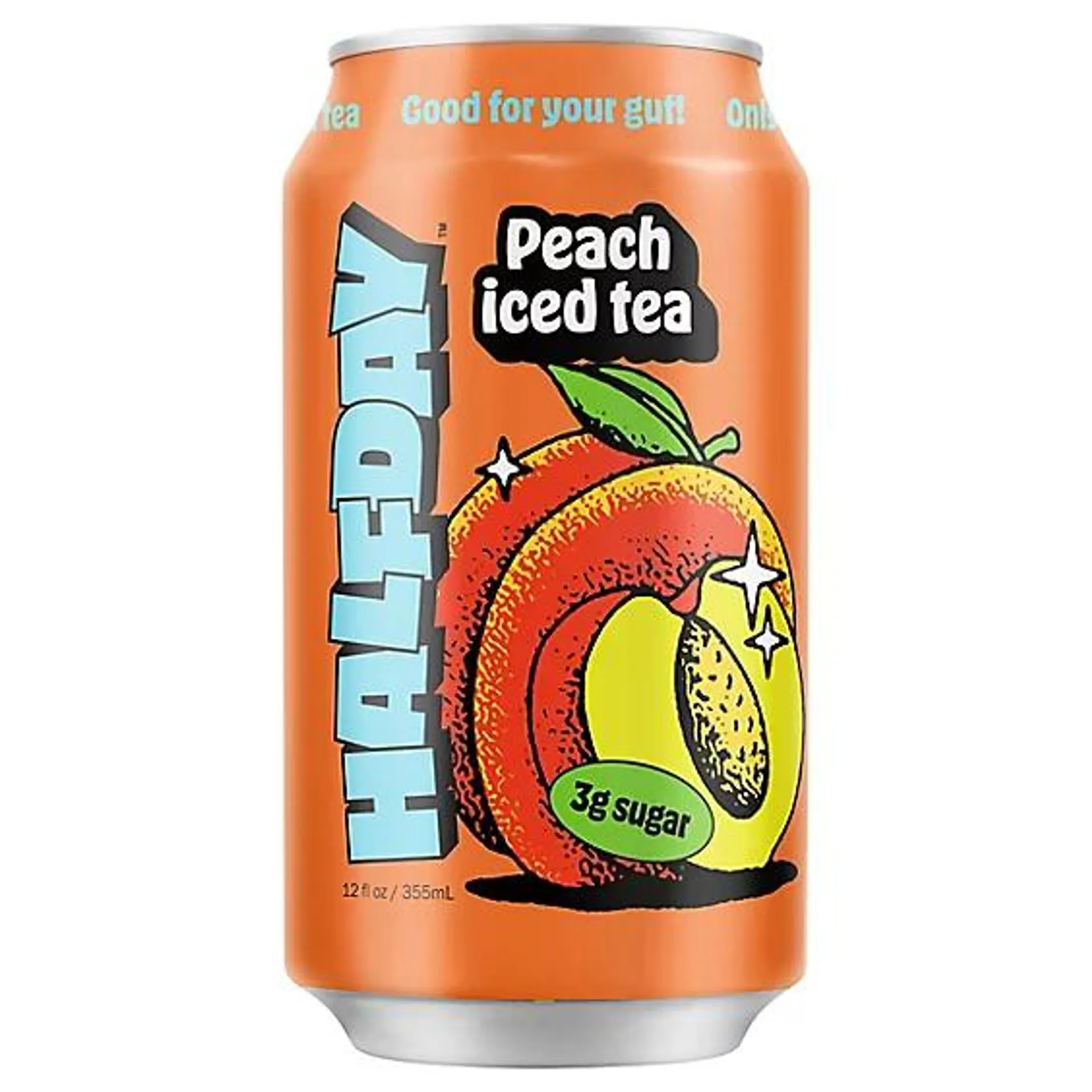 Halfday Peach Iced Tea - 12 Fl. Oz.