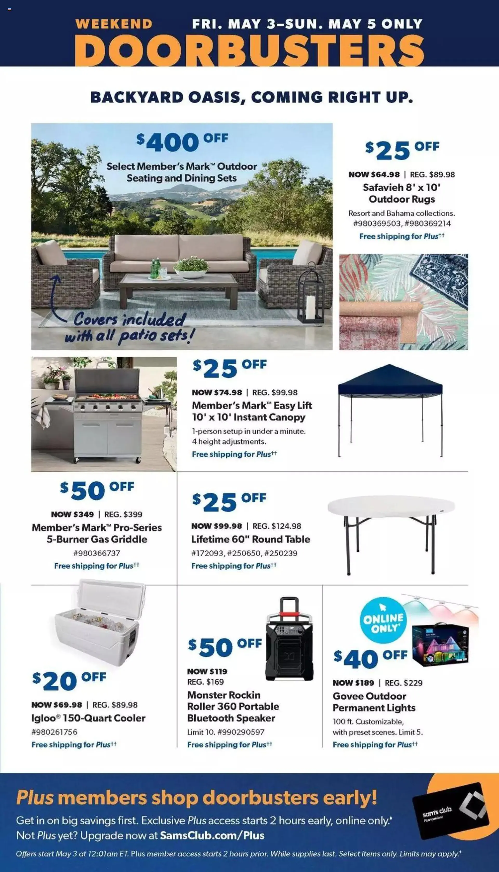 Weekly ad Sam's Club - Weekly Ad from April 19 to June 3 2024 - Page 3