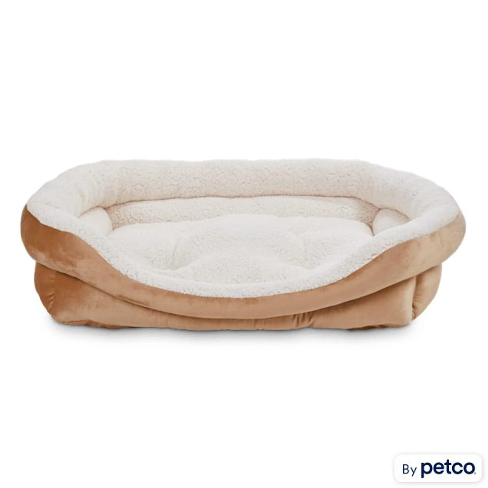 EveryYay Essentials Snooze Fest Nester Dog Bed, 32" L X 24" W