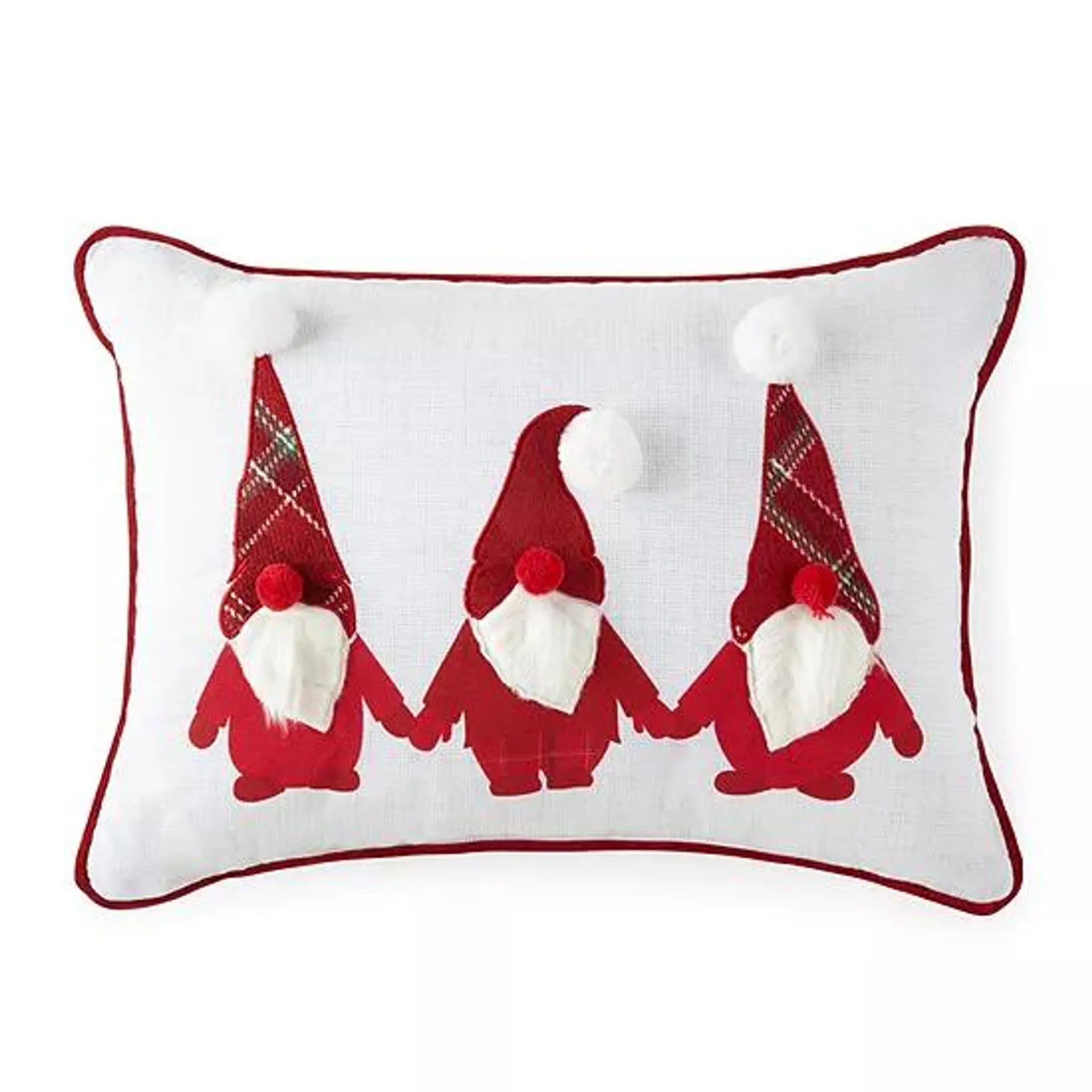 North Pole Trading Co. Gnome Lumbar Pillow