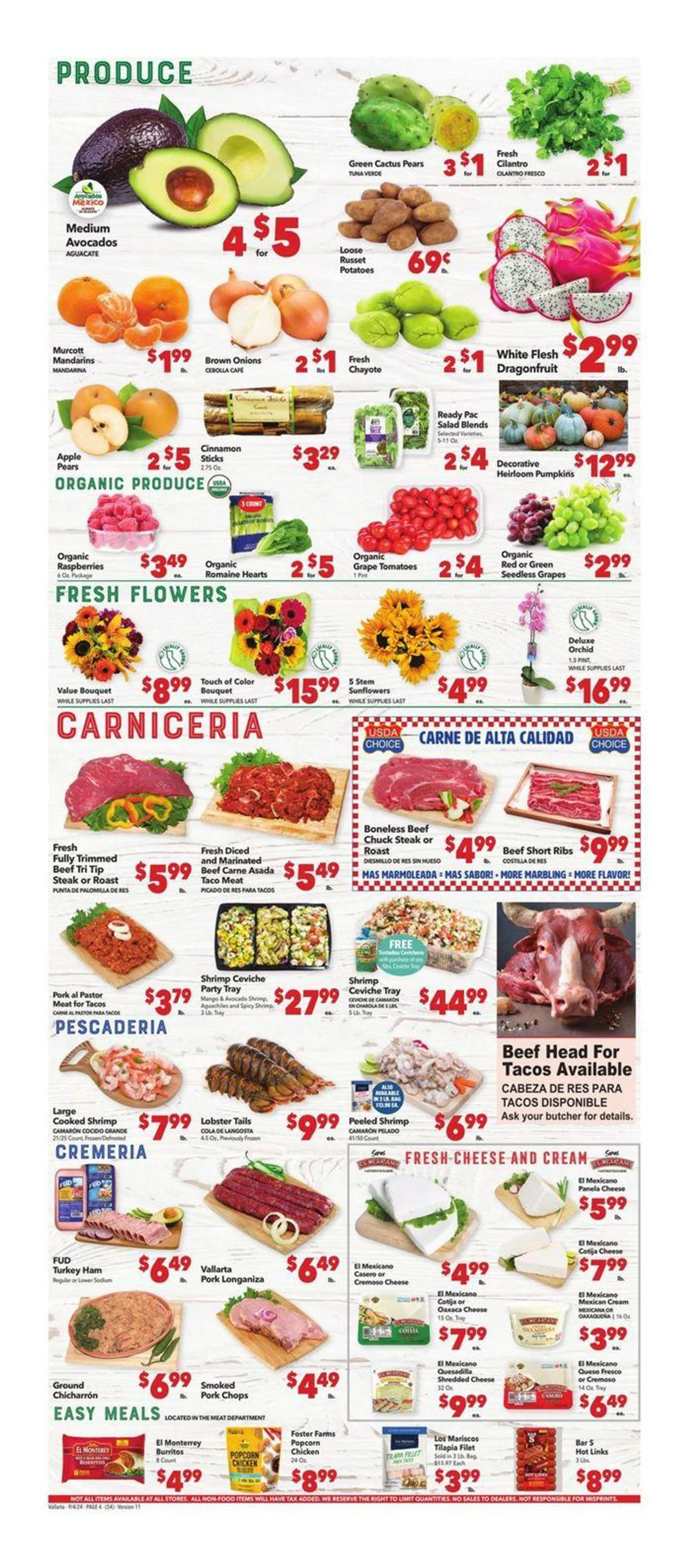 Weekly ad Weekly Flyer from September 4 to September 10 2024 - Page 4