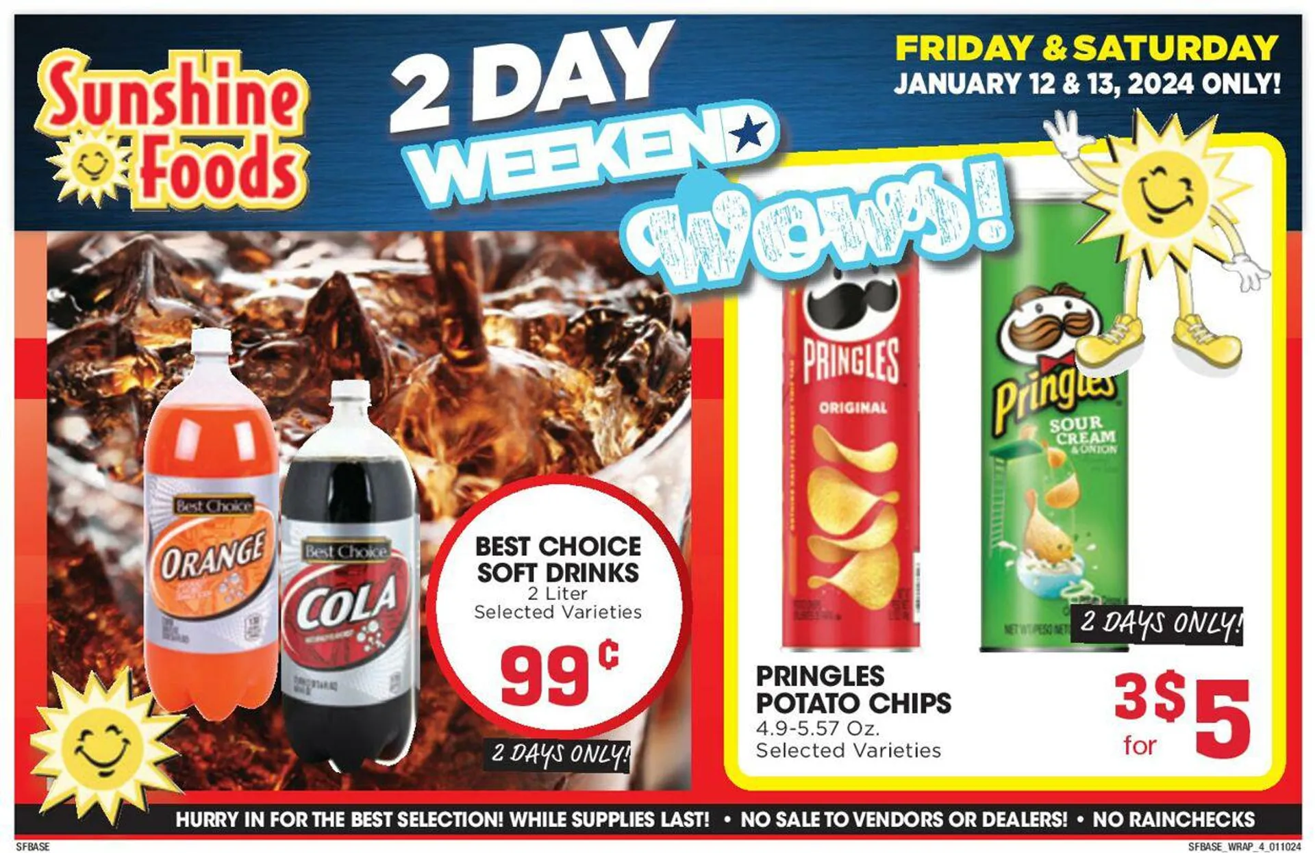 Weekly ad Sunshine Foods from January 10 to January 16 2024 - Page 12